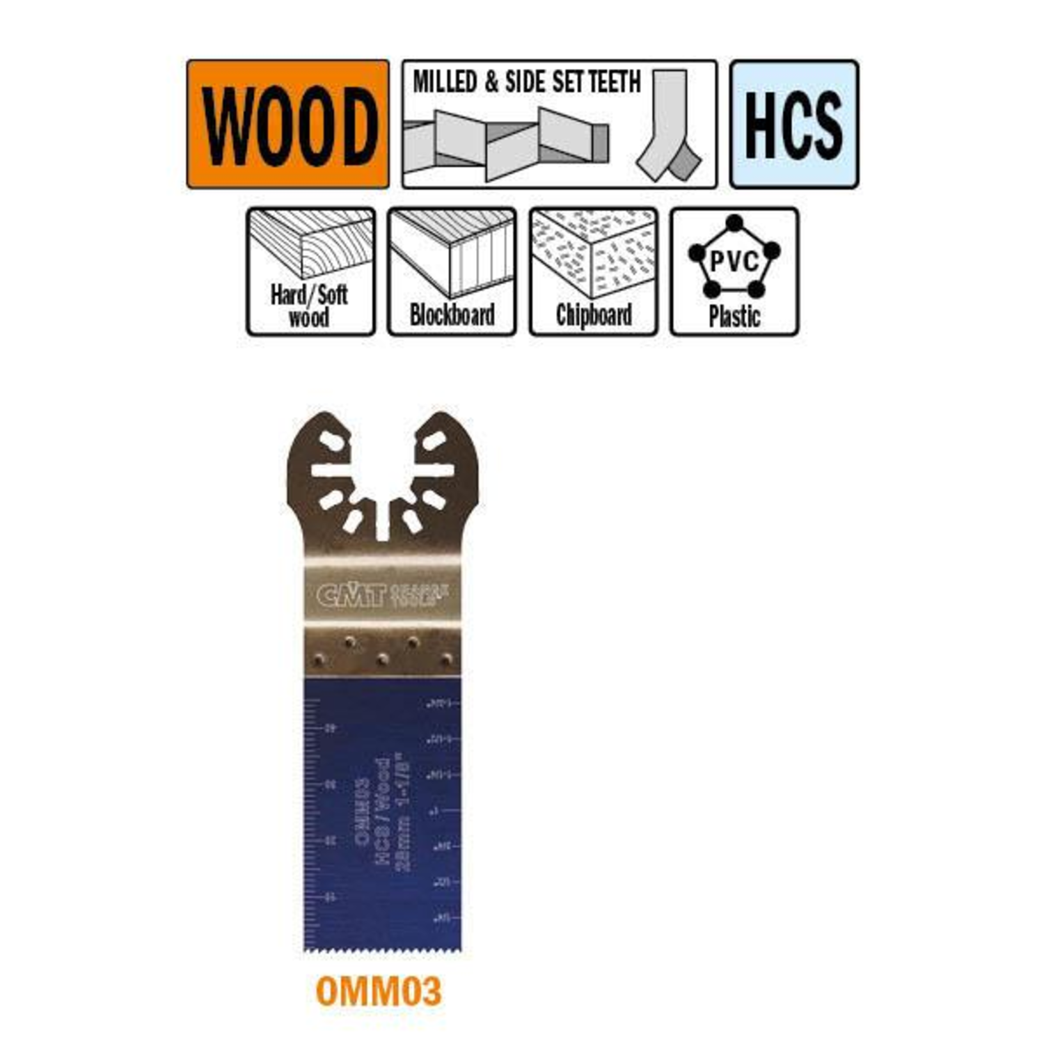 28mm duikzaagje hcs hout/i=48/h=28/z=18