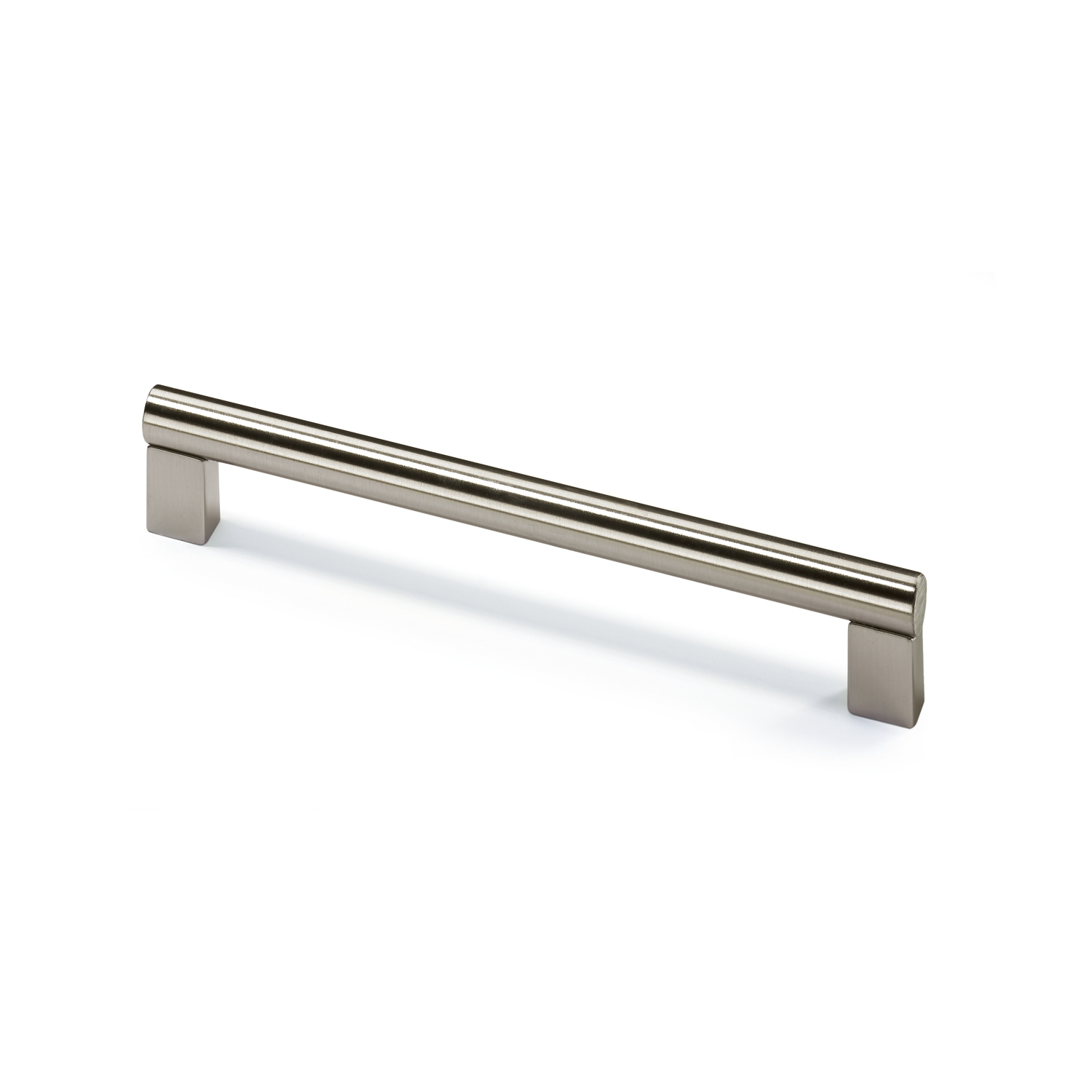 Poignée Vieste, entraxe de perçages 160, L 184 mm, H 30 mm, ø 12 mm, aspect inox brossé
