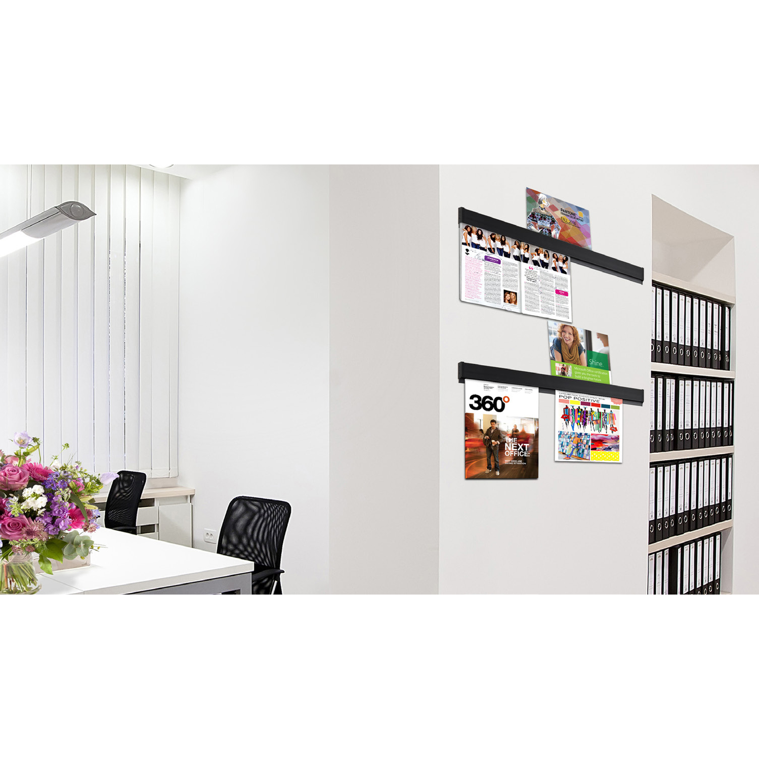 Stas papergrip wit structuur 50 cm