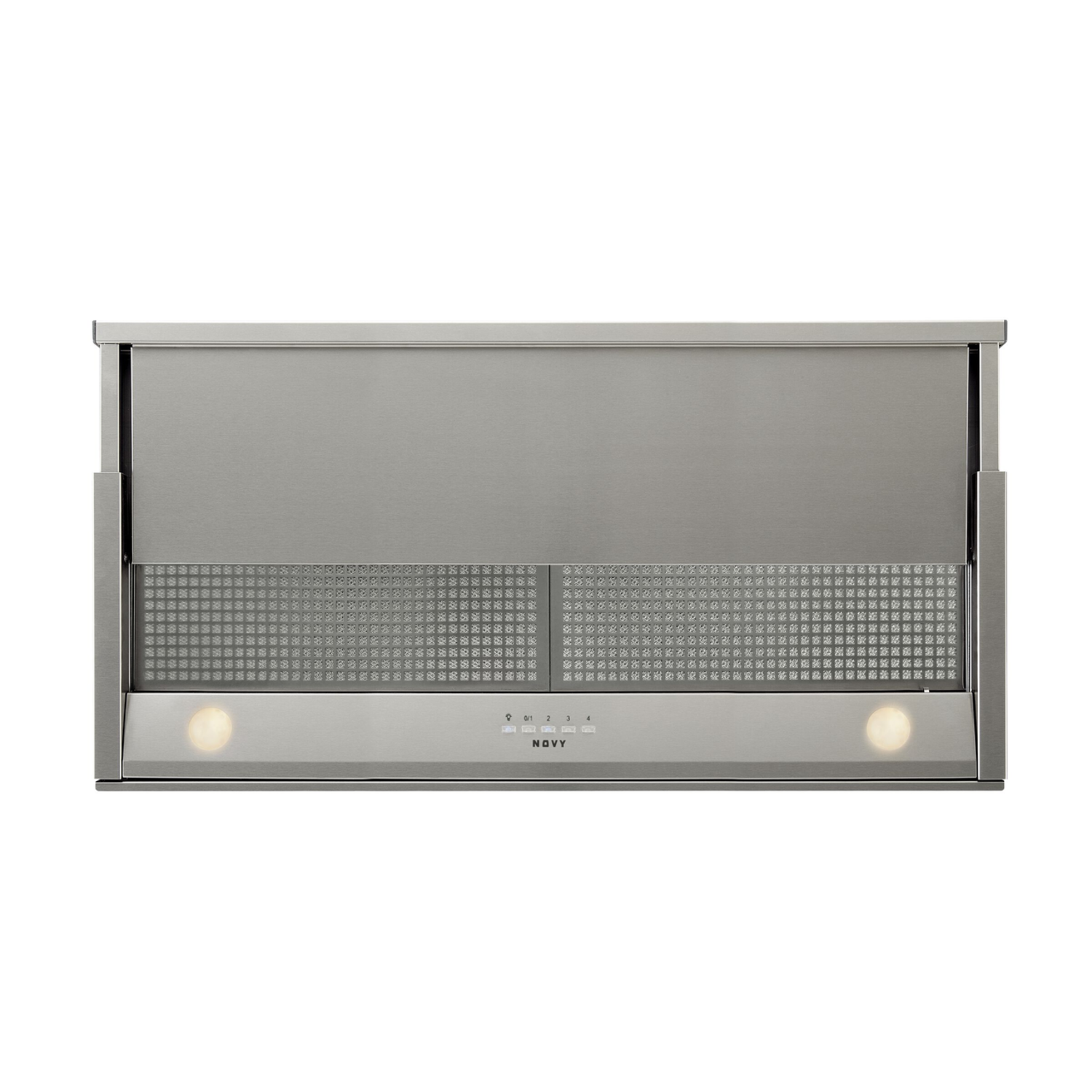Novy essence 90 cm inox hotte téléscopique 