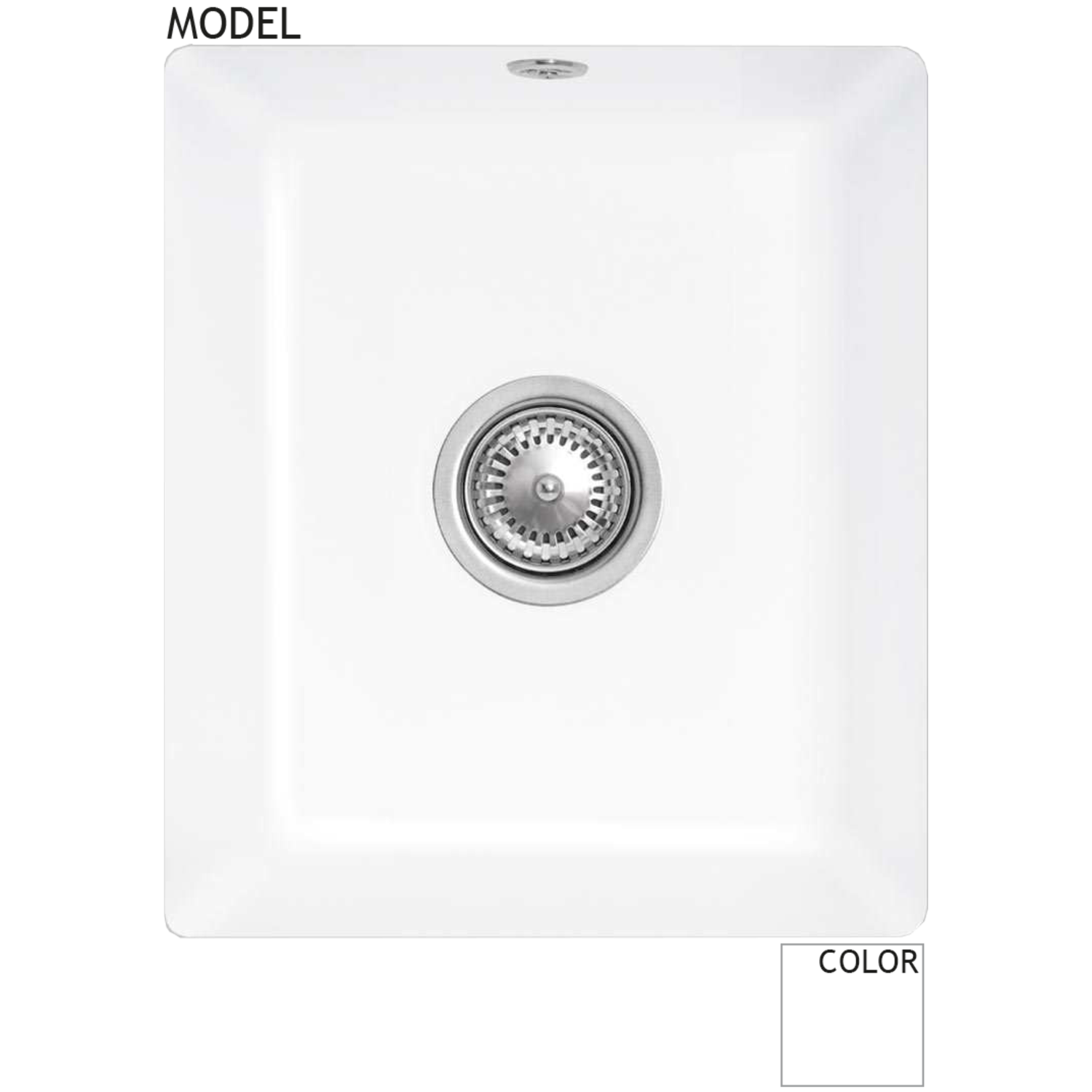 V&B 3324.01.kg subway 45 su blanc neige brillant ceramicplus