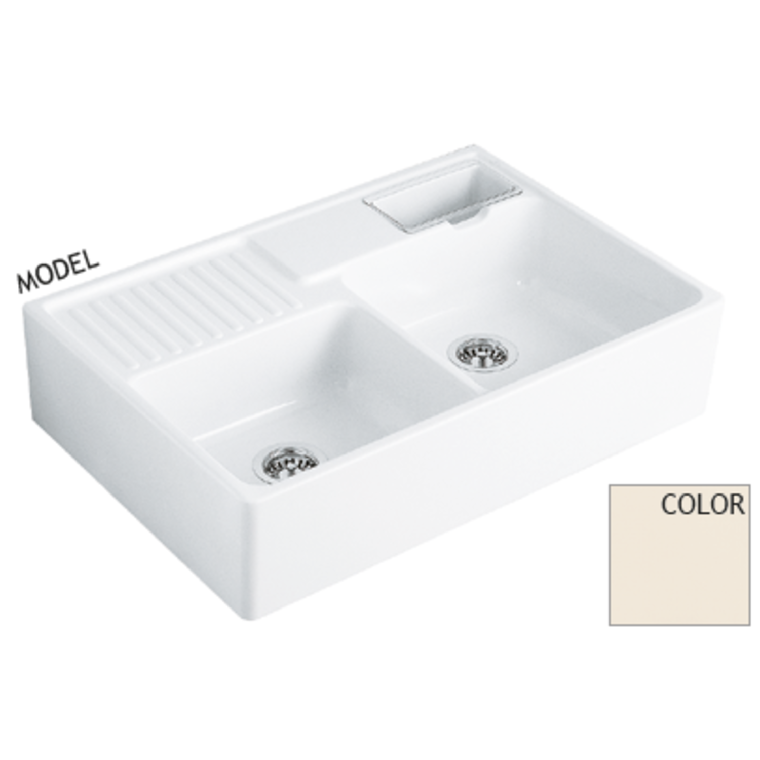 V&B 6323.91.kr tradition creme brillant  ceramicplus