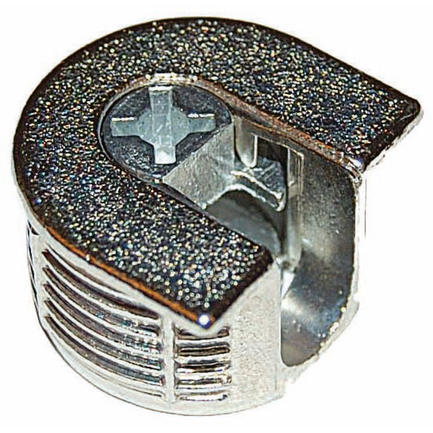 Ferrure d'assemblage AZ21 zamac 14mm nickelé