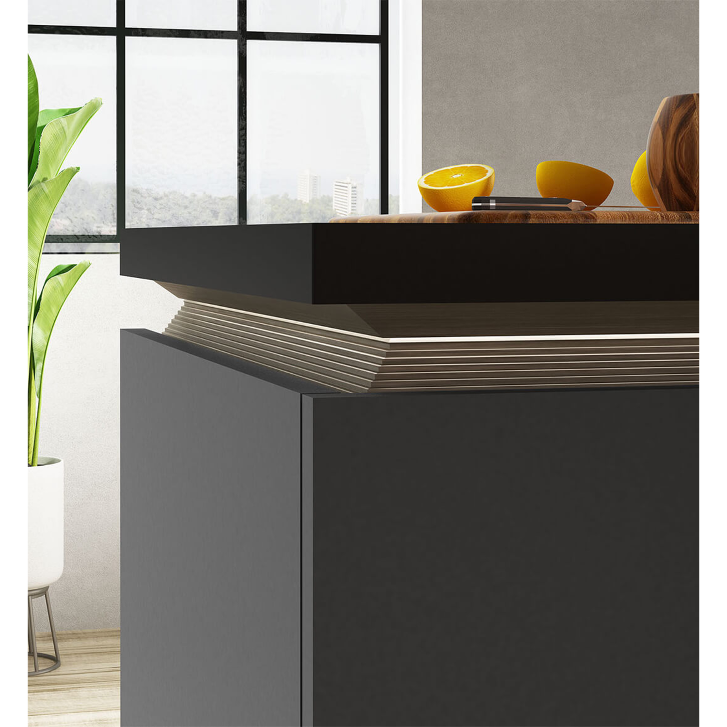 Greepprofiel 759 lengte 4000mm brons