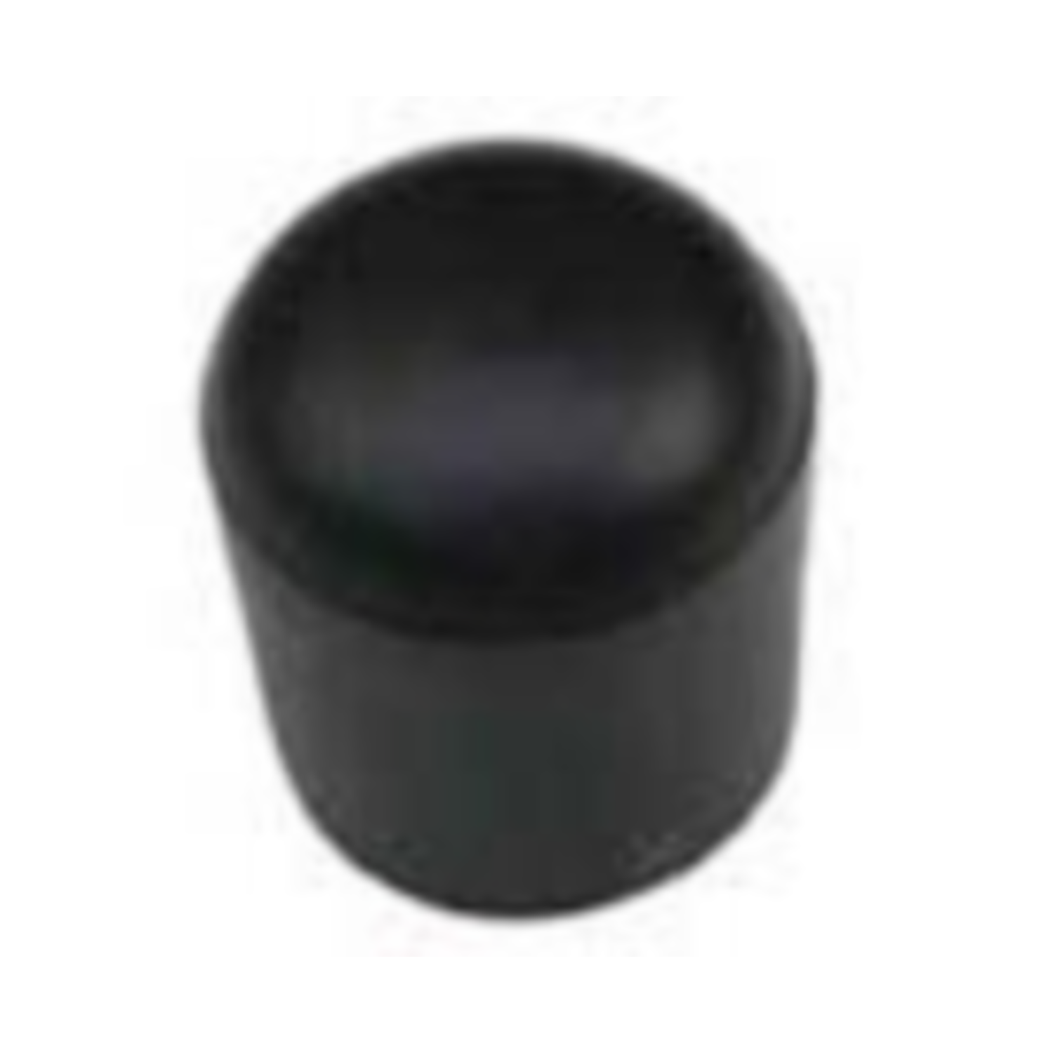 Afsluitdop rond zwart k22
