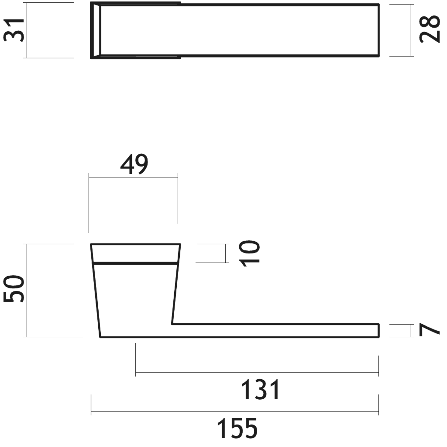 Béquille Pro x-treme noir r+e cyl 