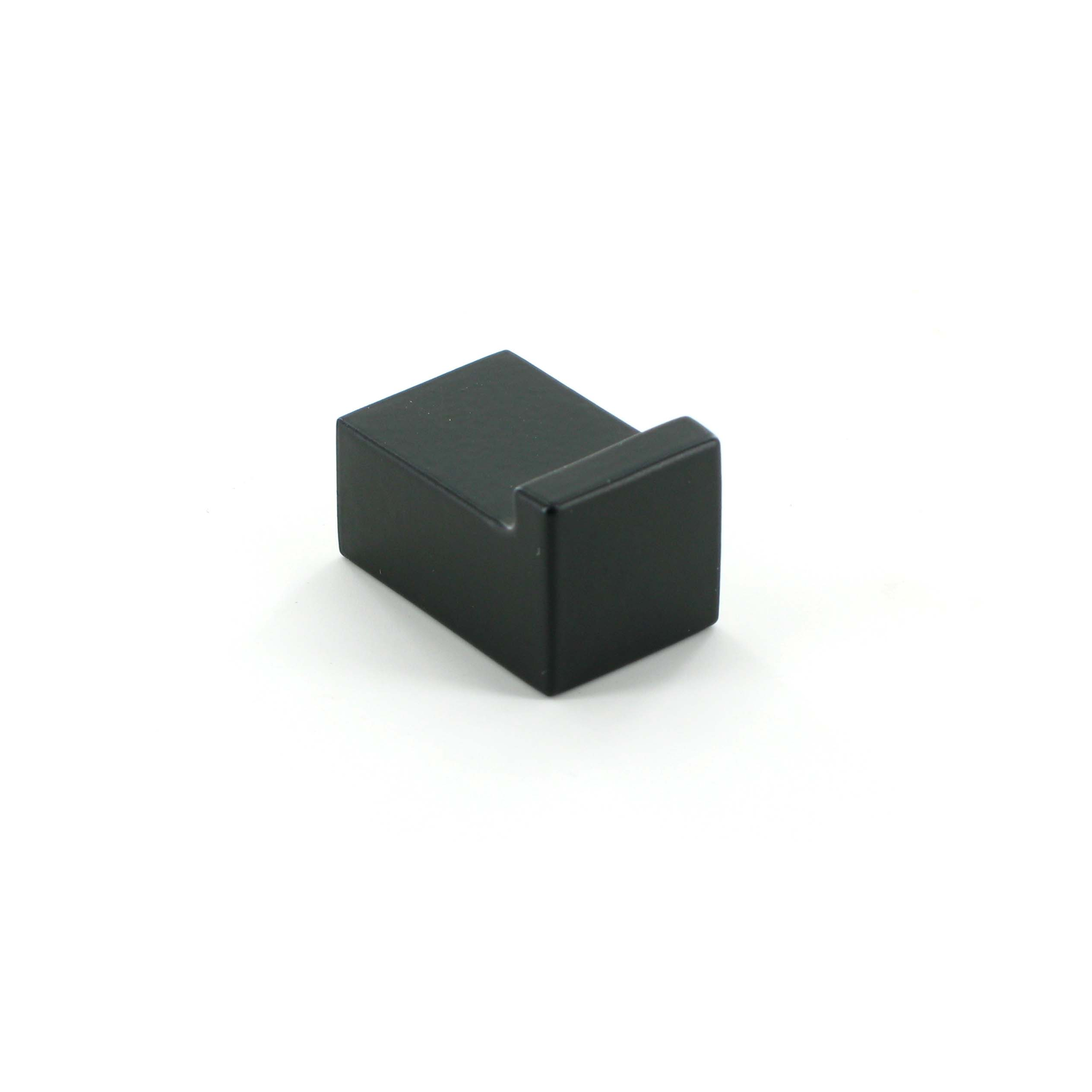 Bouton indri inox noir mat l25mm 