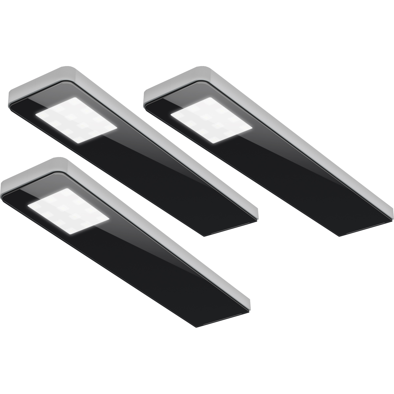 Key panel led kit 3x5W 4000K 24V noir 