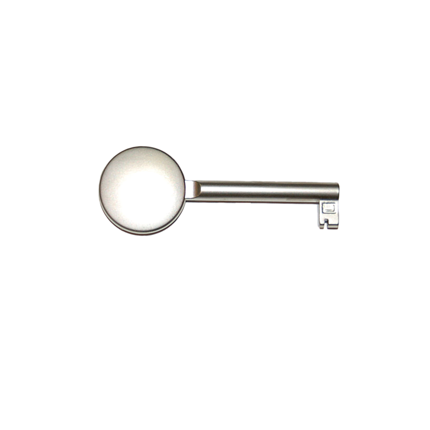Clef 25 zamak 45mm nickelé 