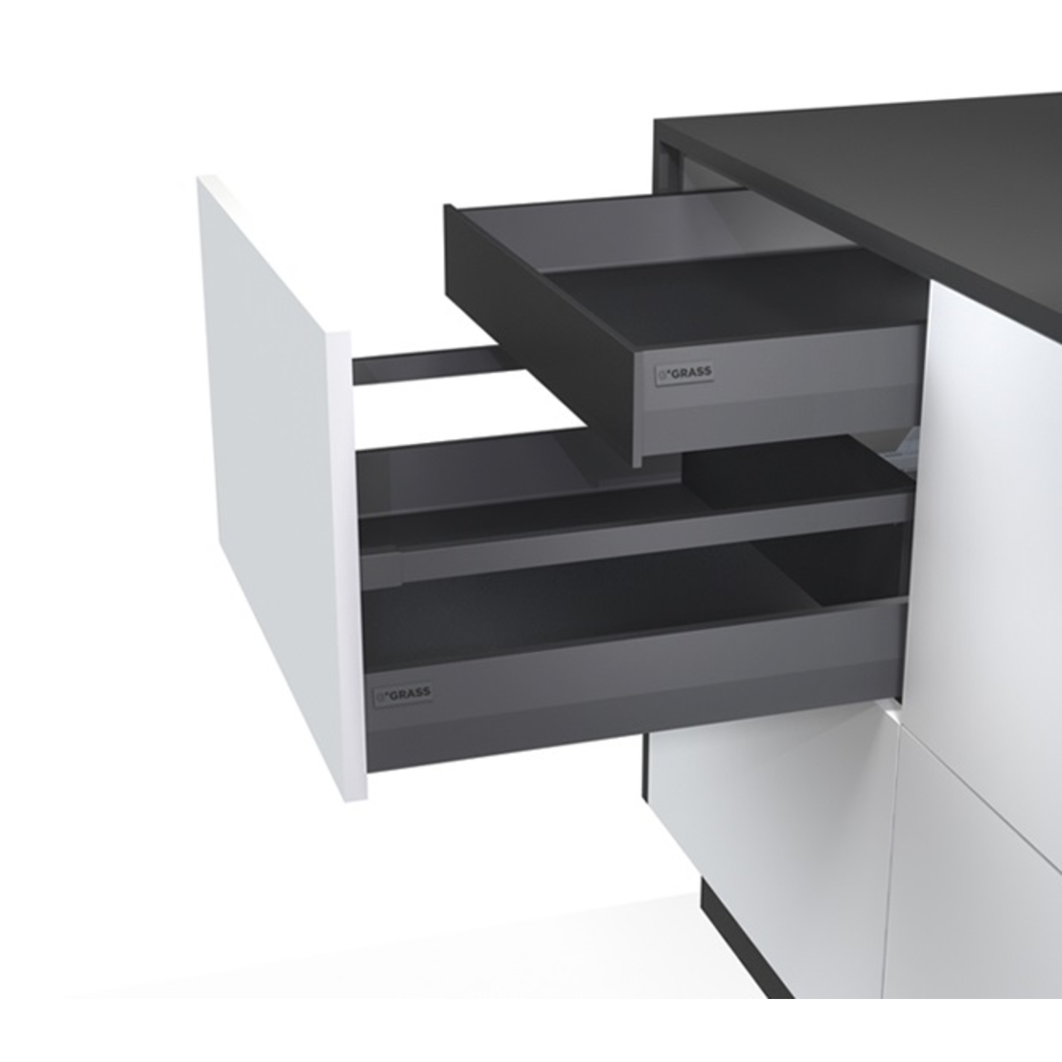 Nova Pro One set côtés graphite h90 ln450 