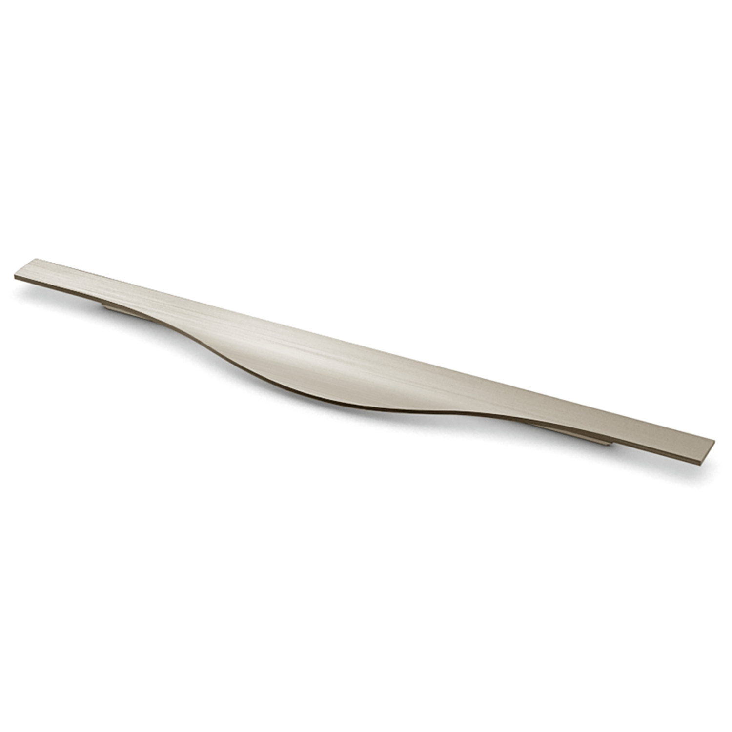 Greeplijst Codania, L 395 mm, roestvrij staal finish geborsteld