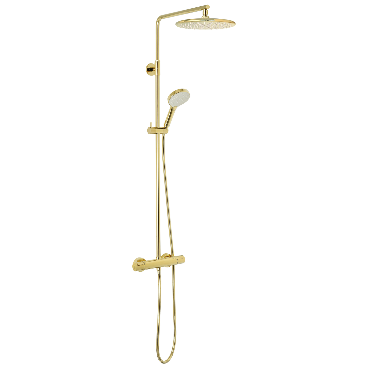 Damixa silhouet set de douche messing poli 