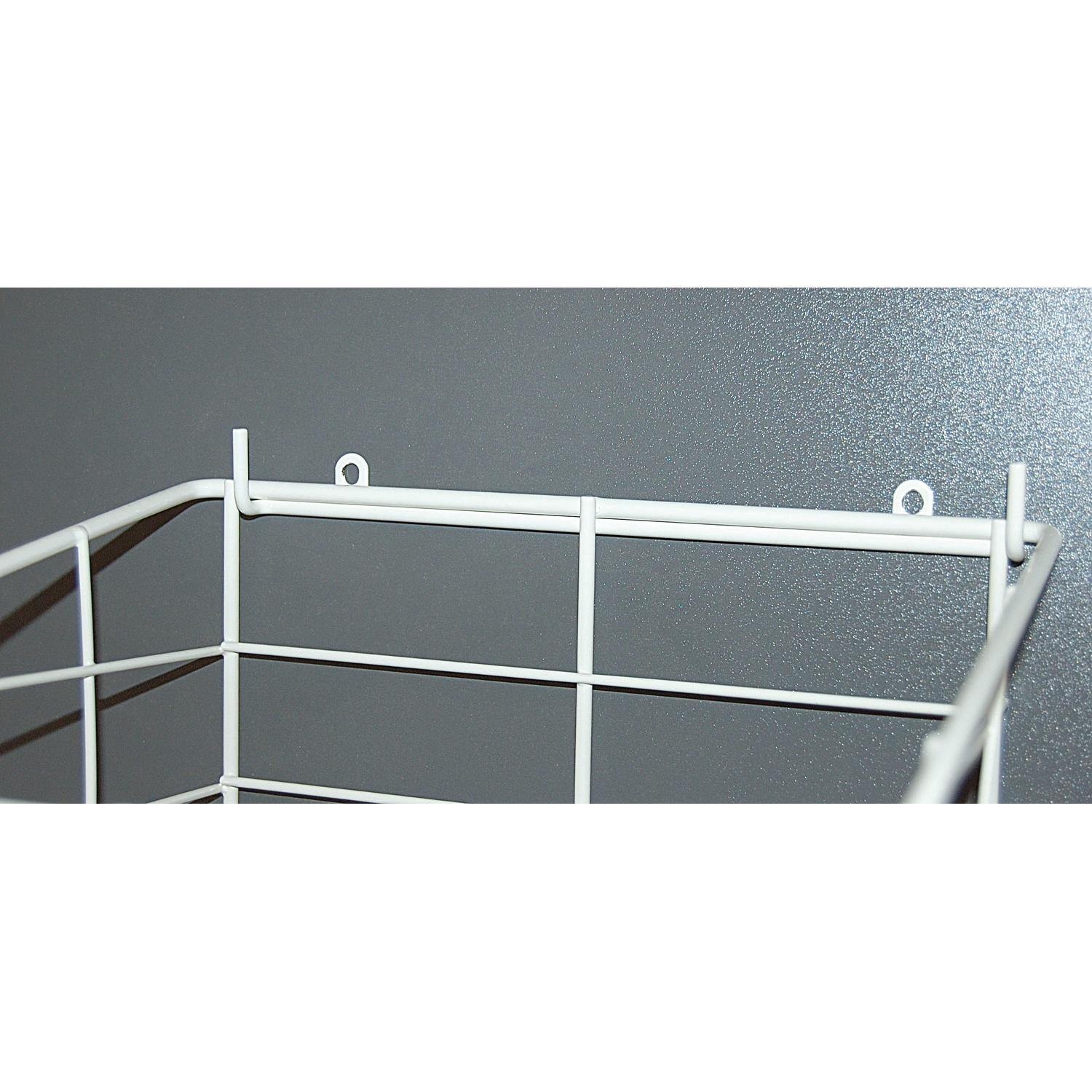 Houder dubbel zilver voor Waskorf