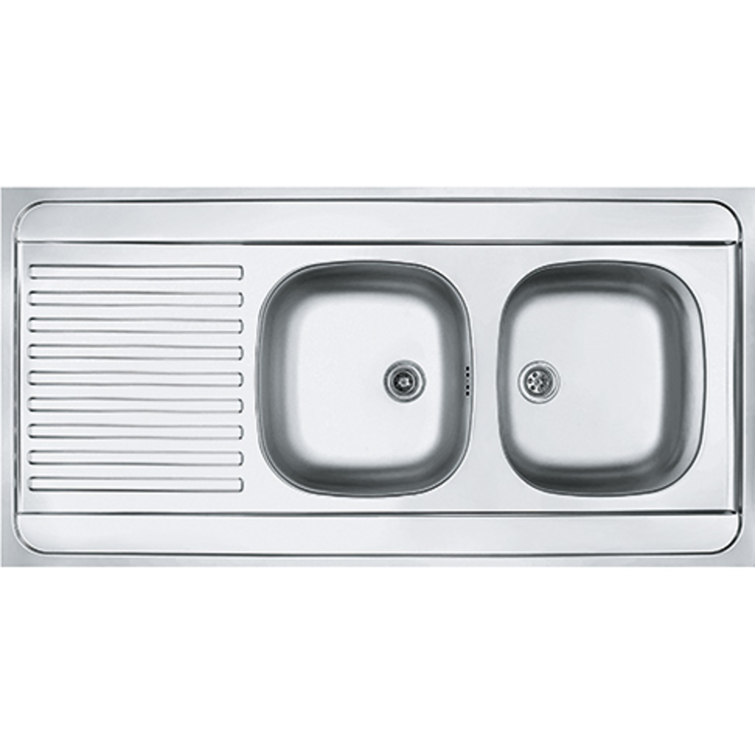 Franke man inox 2bacs 1200x 600  opbouw