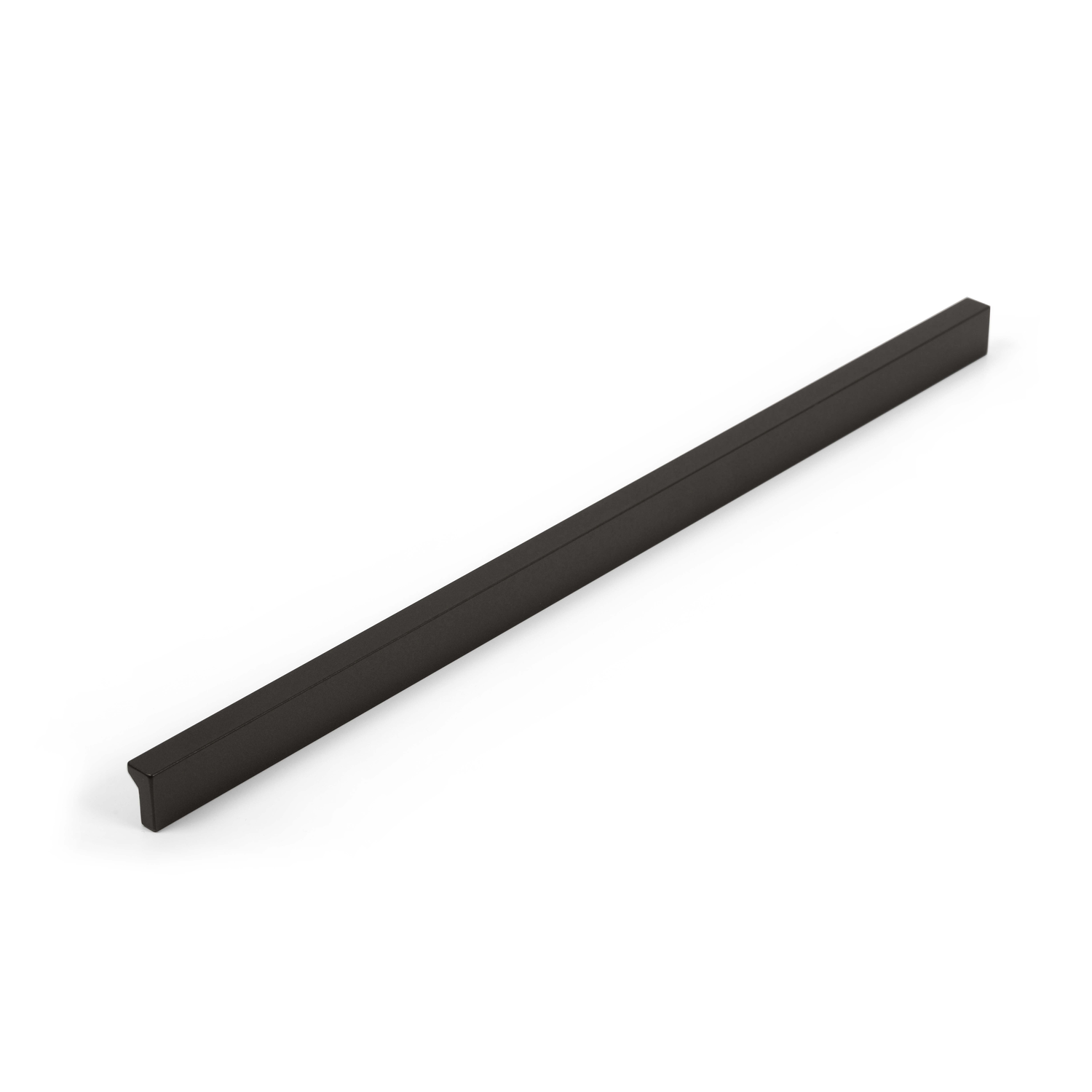 Poignée angle ea480 l1480 alu noir mat 