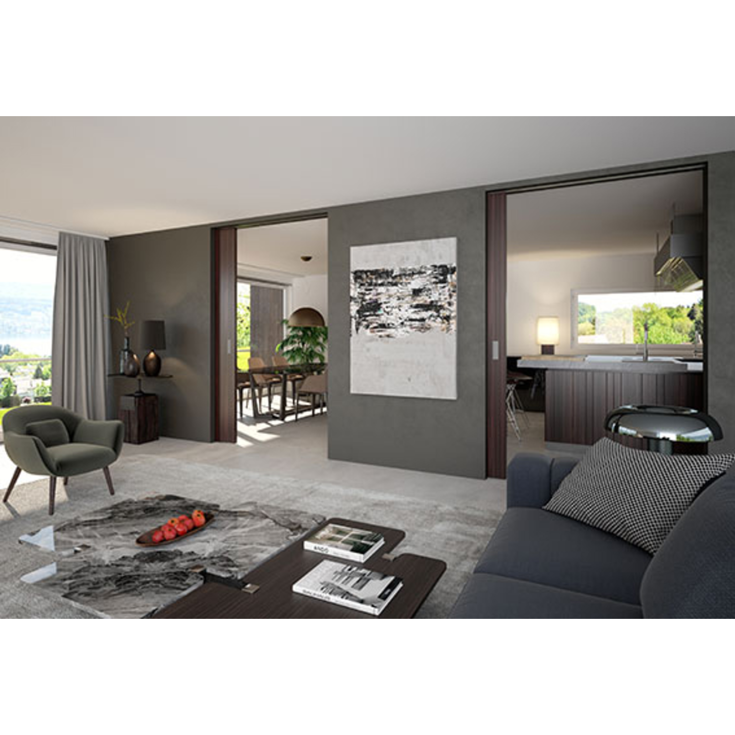 Hawa Junior 80 B pocket - set profil 3000mm 