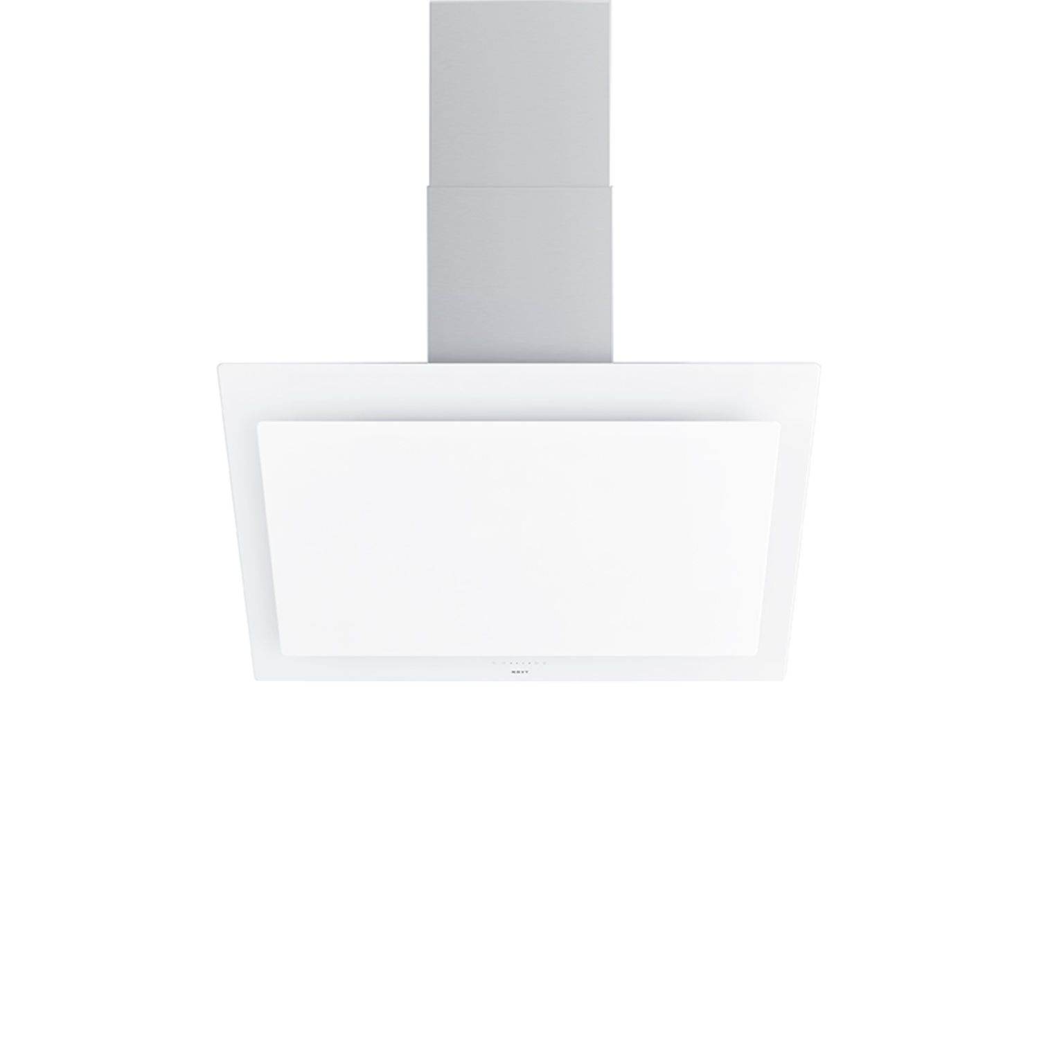 Novy Vision 90 cm blanc verre hotte murale 