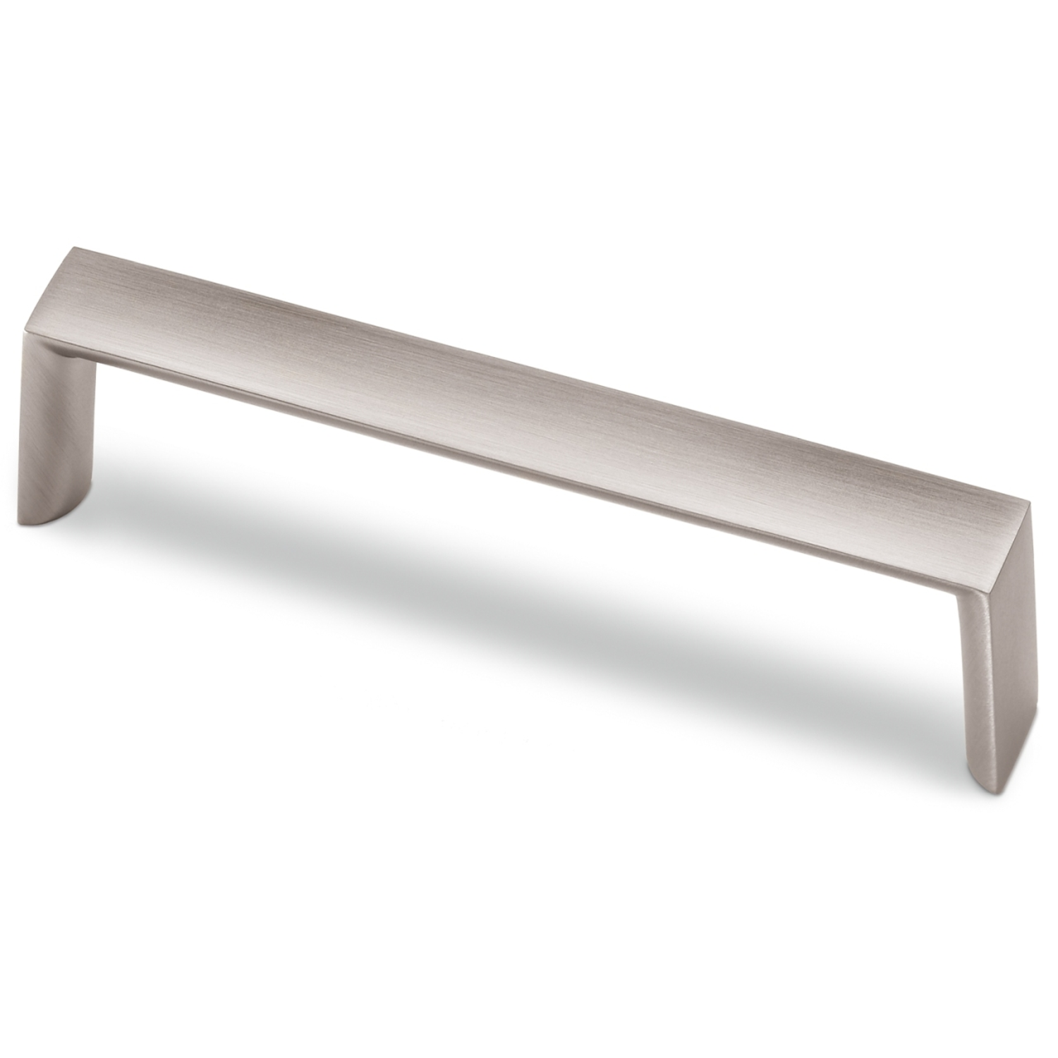 Poignée Nursia, entraxe de perçages 160, L 168 mm, B 24 mm, H 30 mm, aspect inox brossé