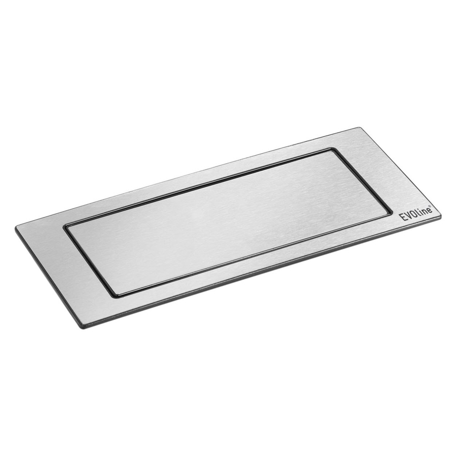 Evoline backflip inox b-f 2 prises + usb c  charger 5v/2.1a