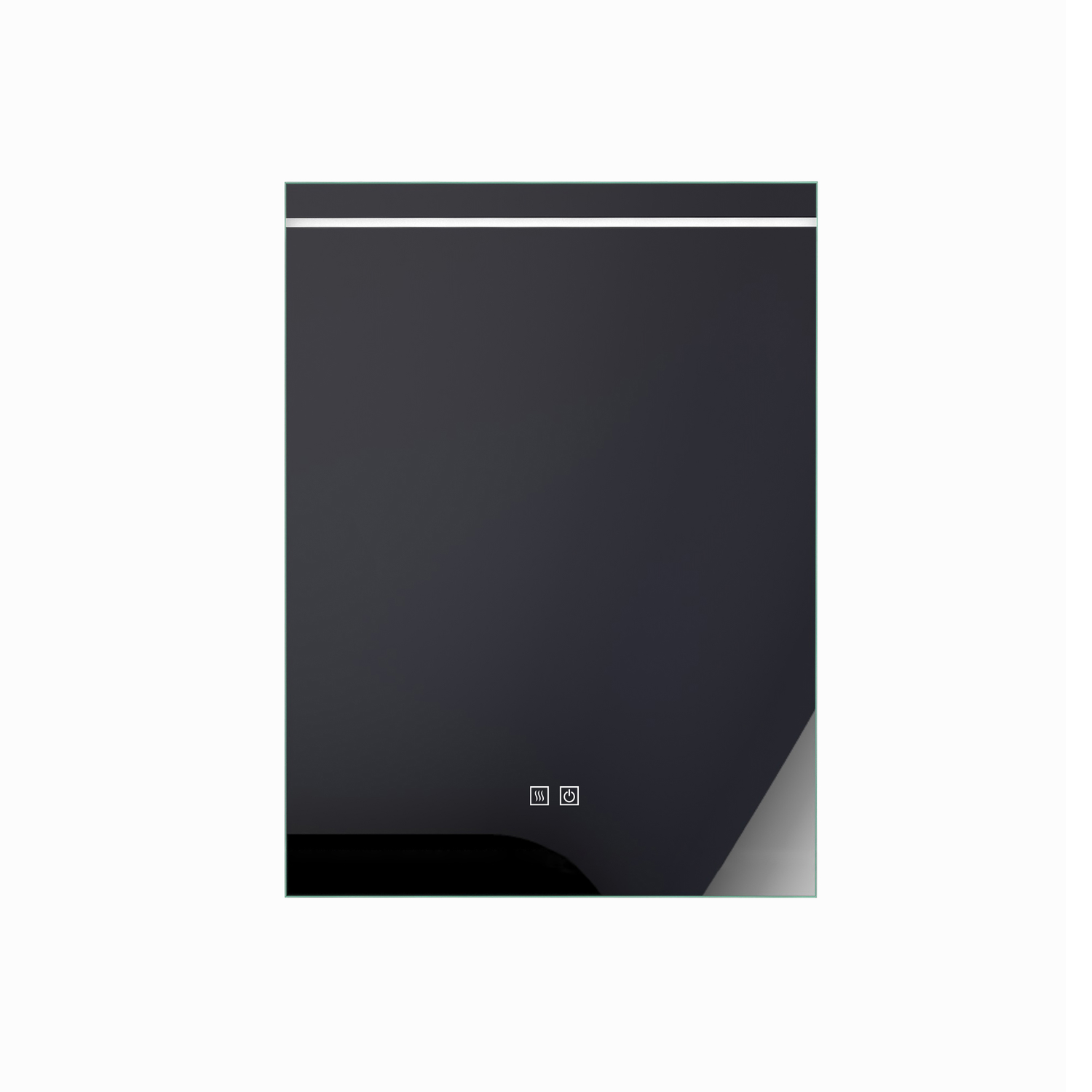 Spiegel 1600x750 led boven+kelvinch.+verwarming