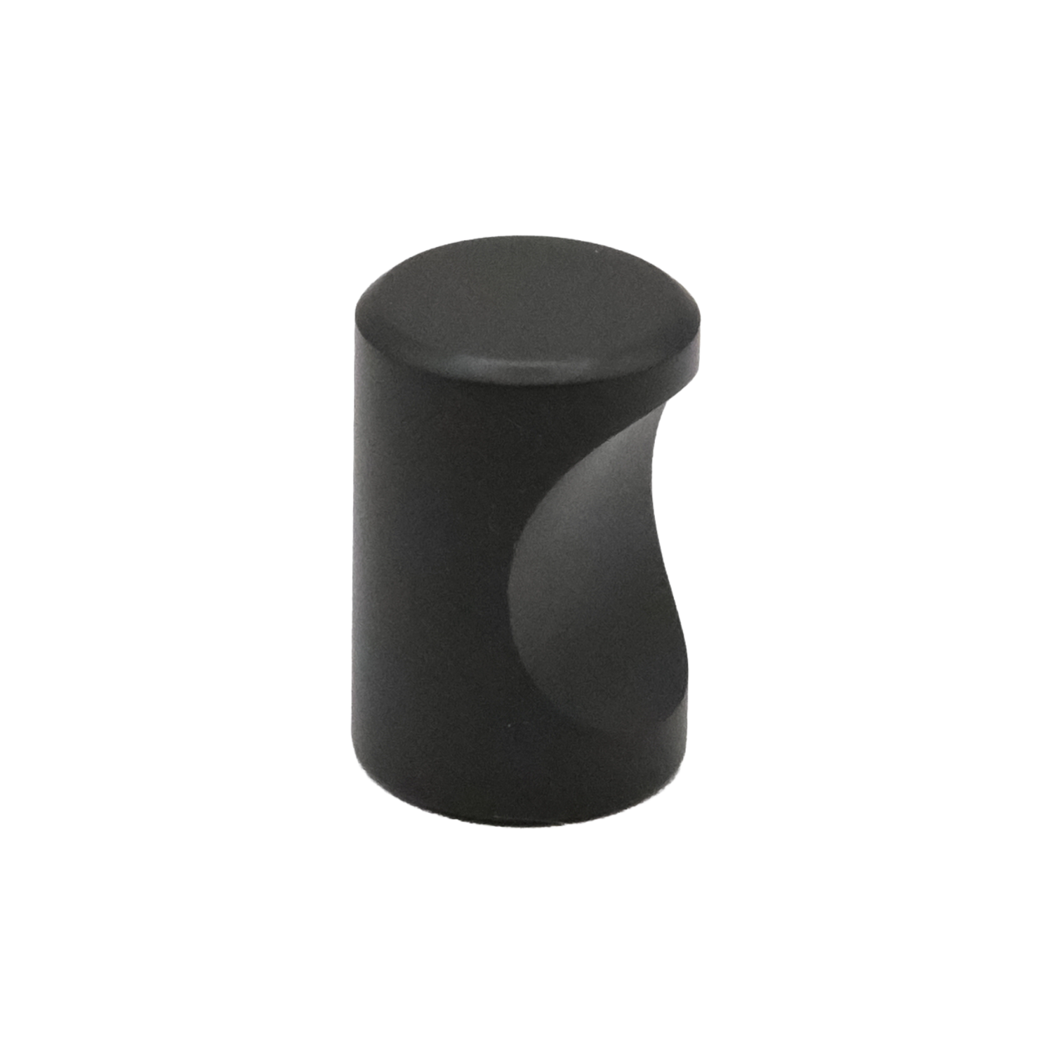 Bouton cylindre d.15mm RAL 7022 