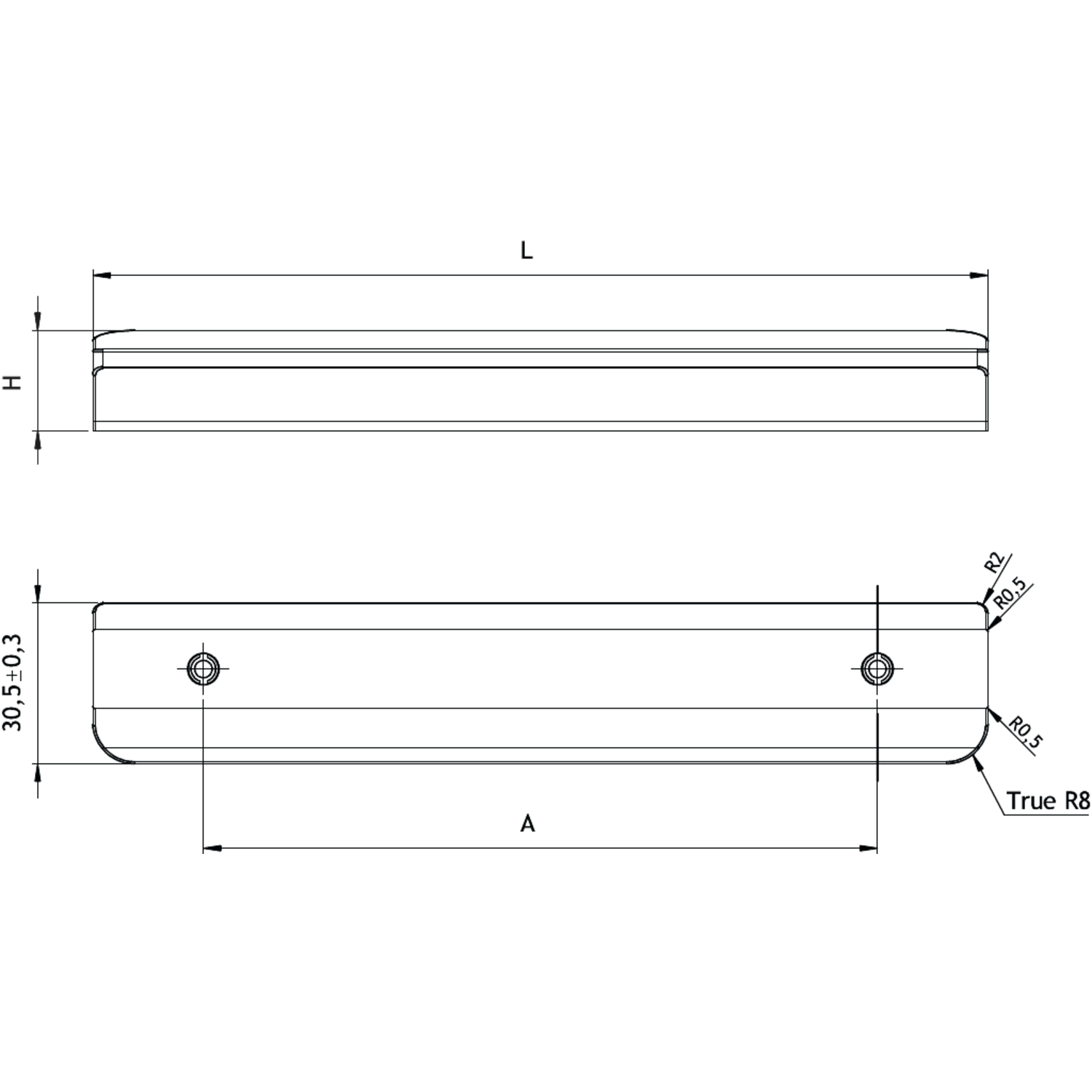 Greep ANTE BA192 L260 eik