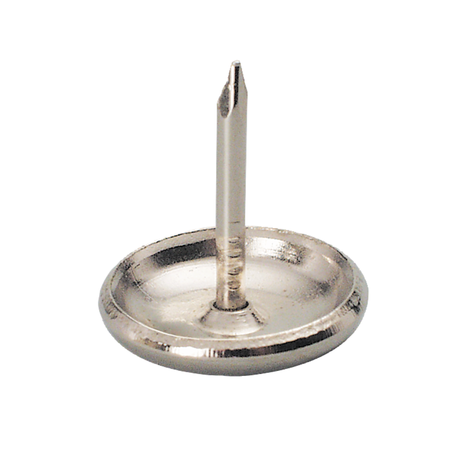 Glissieres pr.pieds metal avec clou d:14mm  