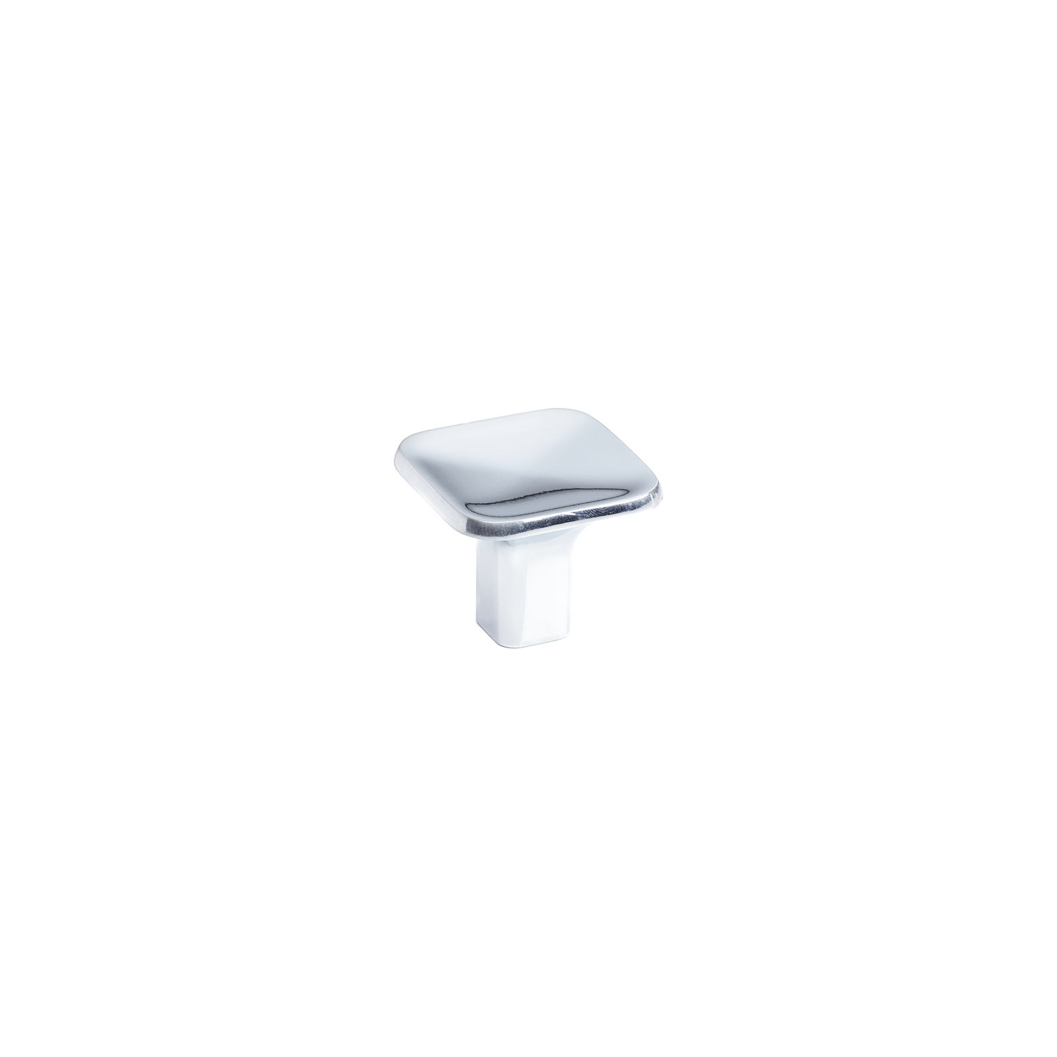 Bouton scoop ø32x26 zamac chrome 