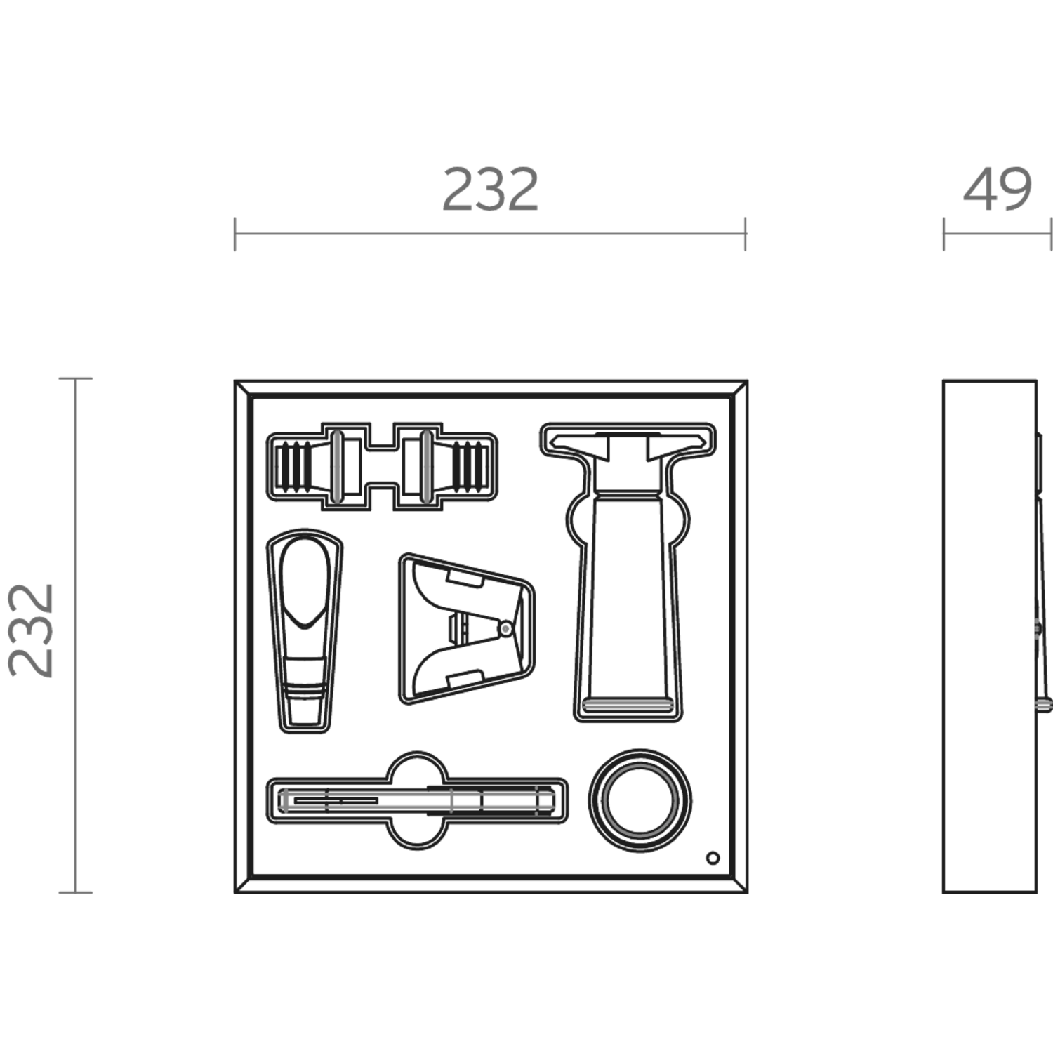 Fit set à vin noir (B)