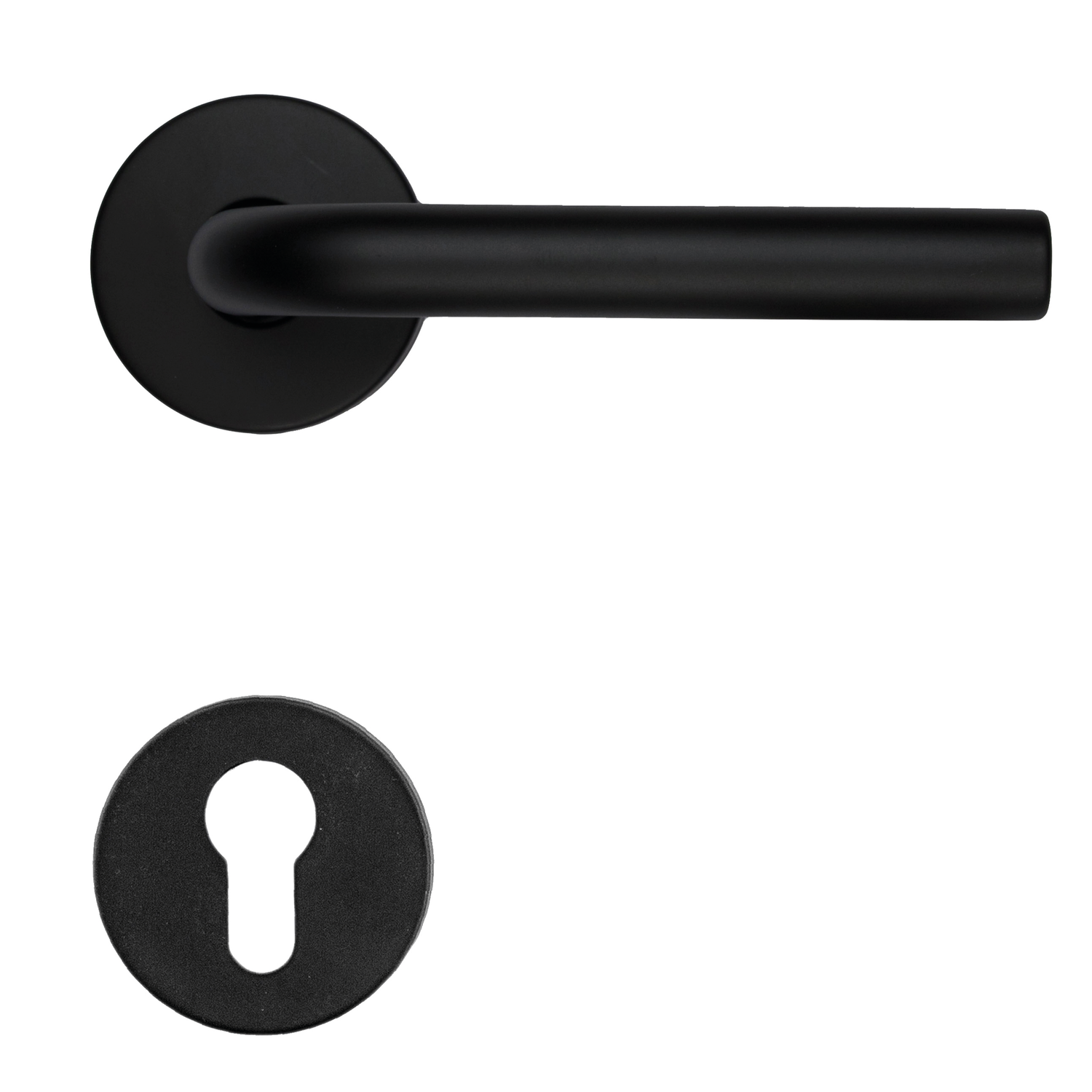 Béquille Pro l shape 16mm noir r+e cyl 