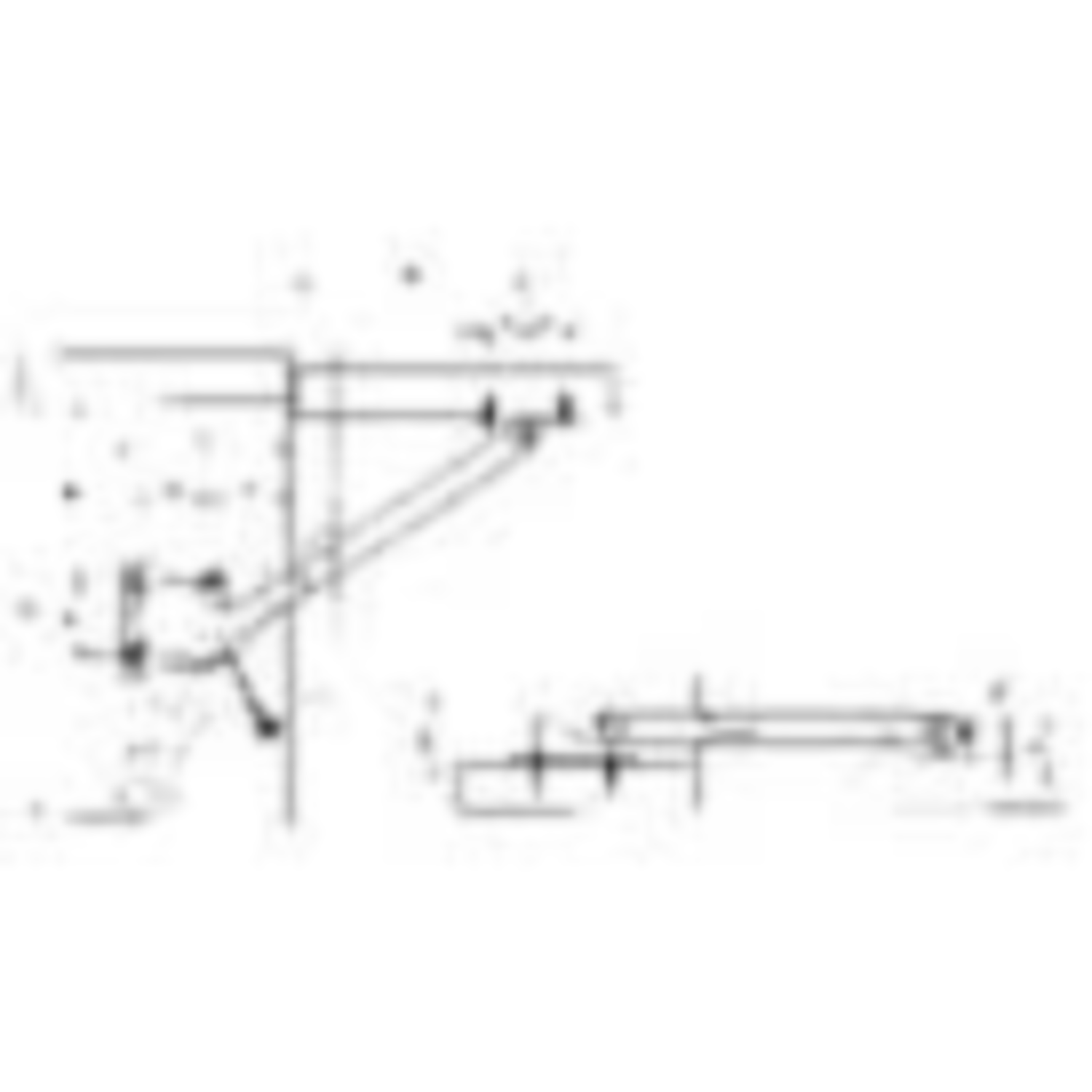 Meubelschaar cea-lift 600 rechts chroom