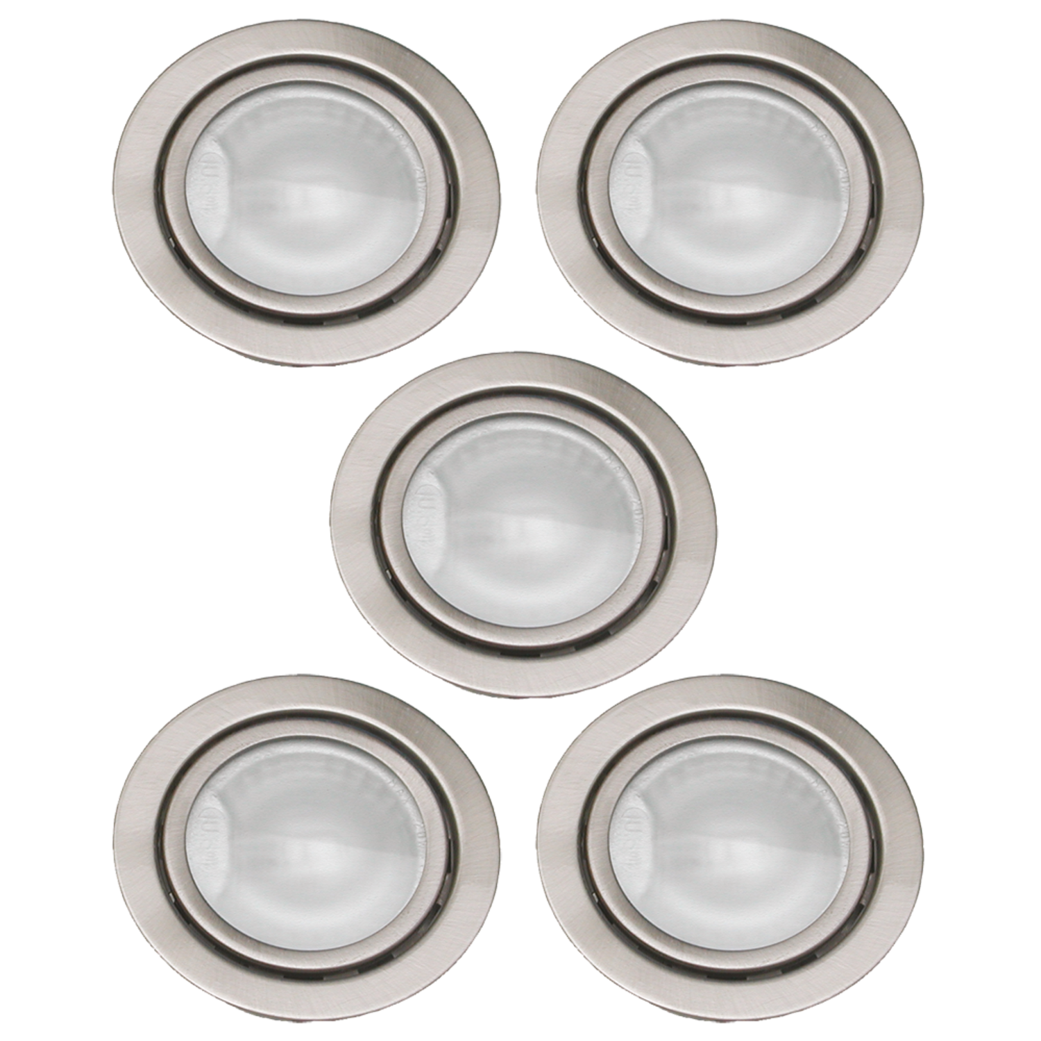 Set spots 5x20W 12V avec transfo