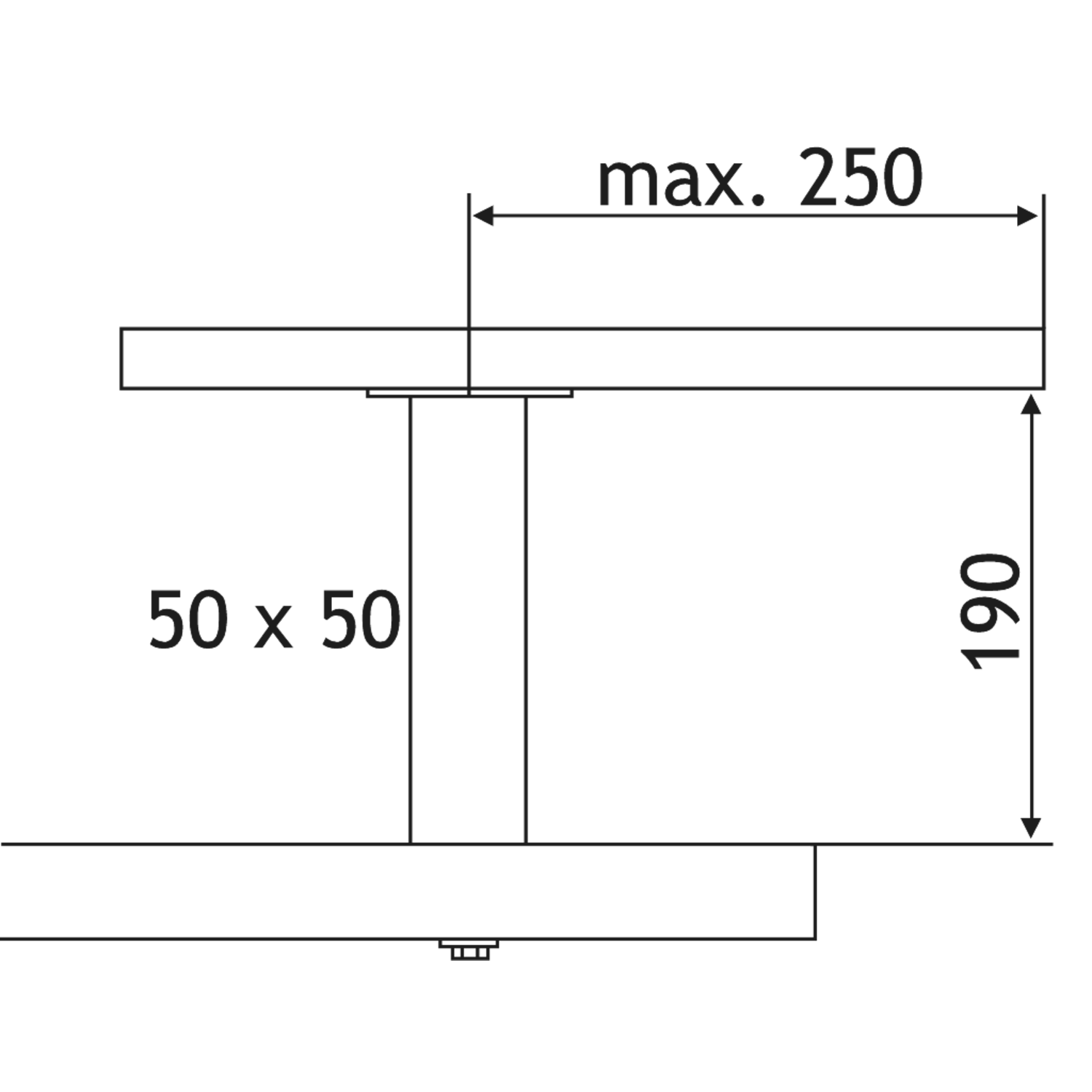 Barsteun capri recht 50x50 rvs