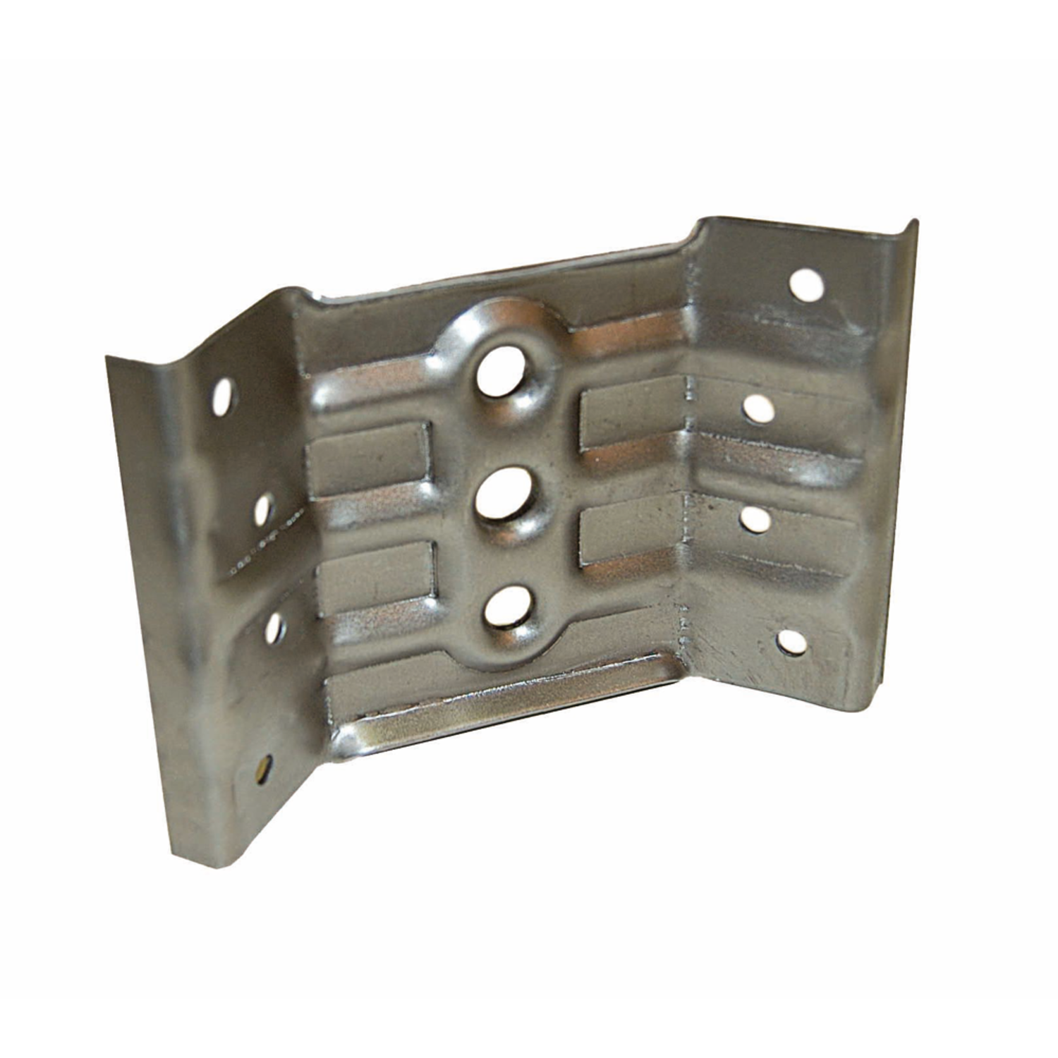 Plaque coins de table b2 125x85x10mm fer blanc  