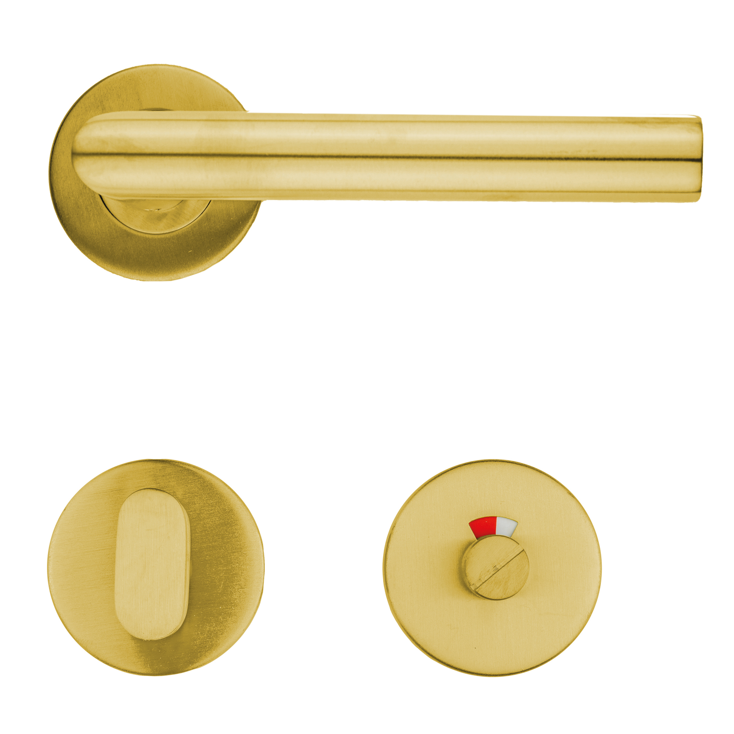 Béquille Pro i shape 19mm laiton mat r+wc 