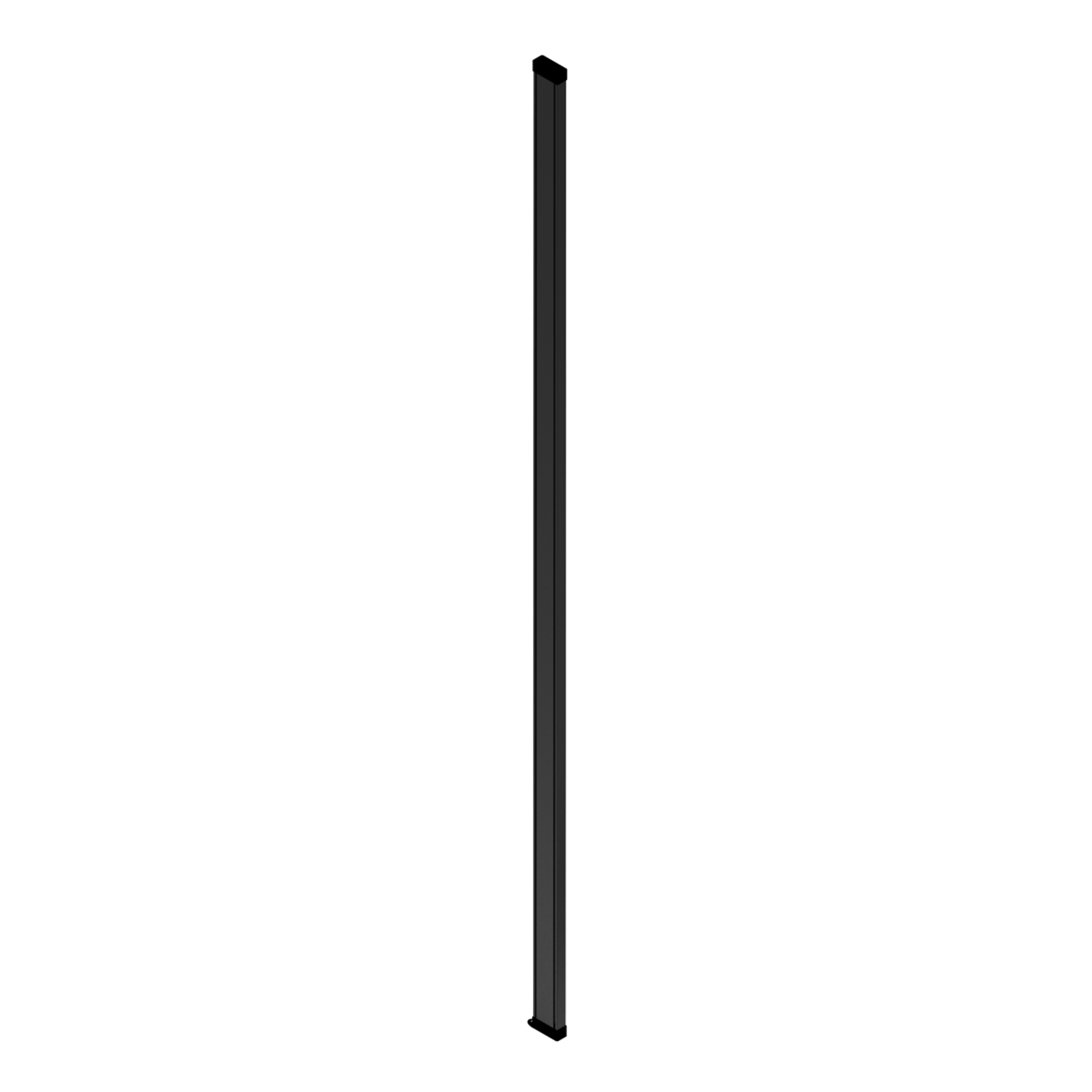 Stuctura profilé fixation plafond 2744 mm noir alu 