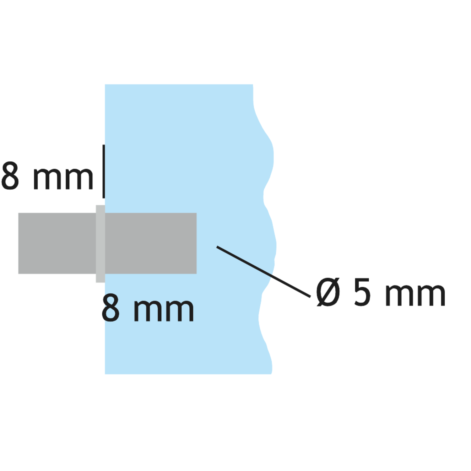 Schapdrager Duplo 5x15,5 verzinkt
