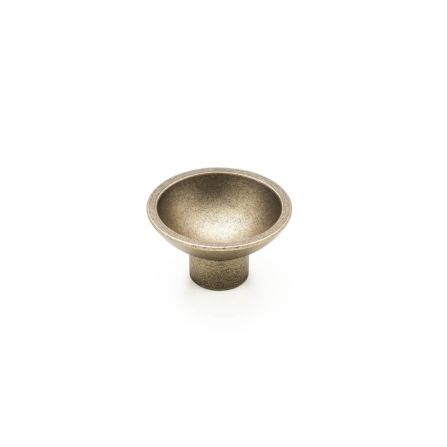 Bouton tazza ø50x30 zamac bronze mat 