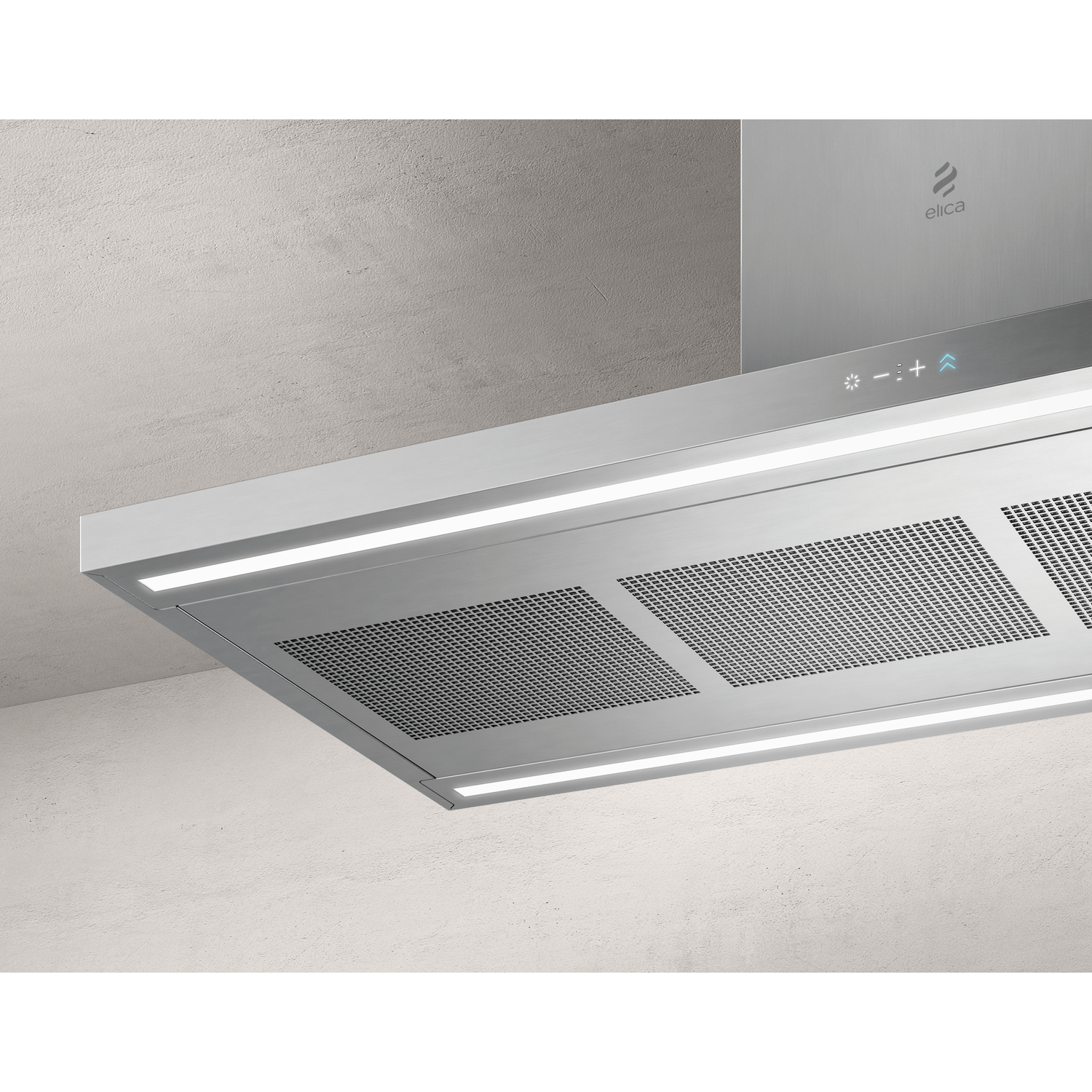 Thin island îlot aspiration inox 120 cm 