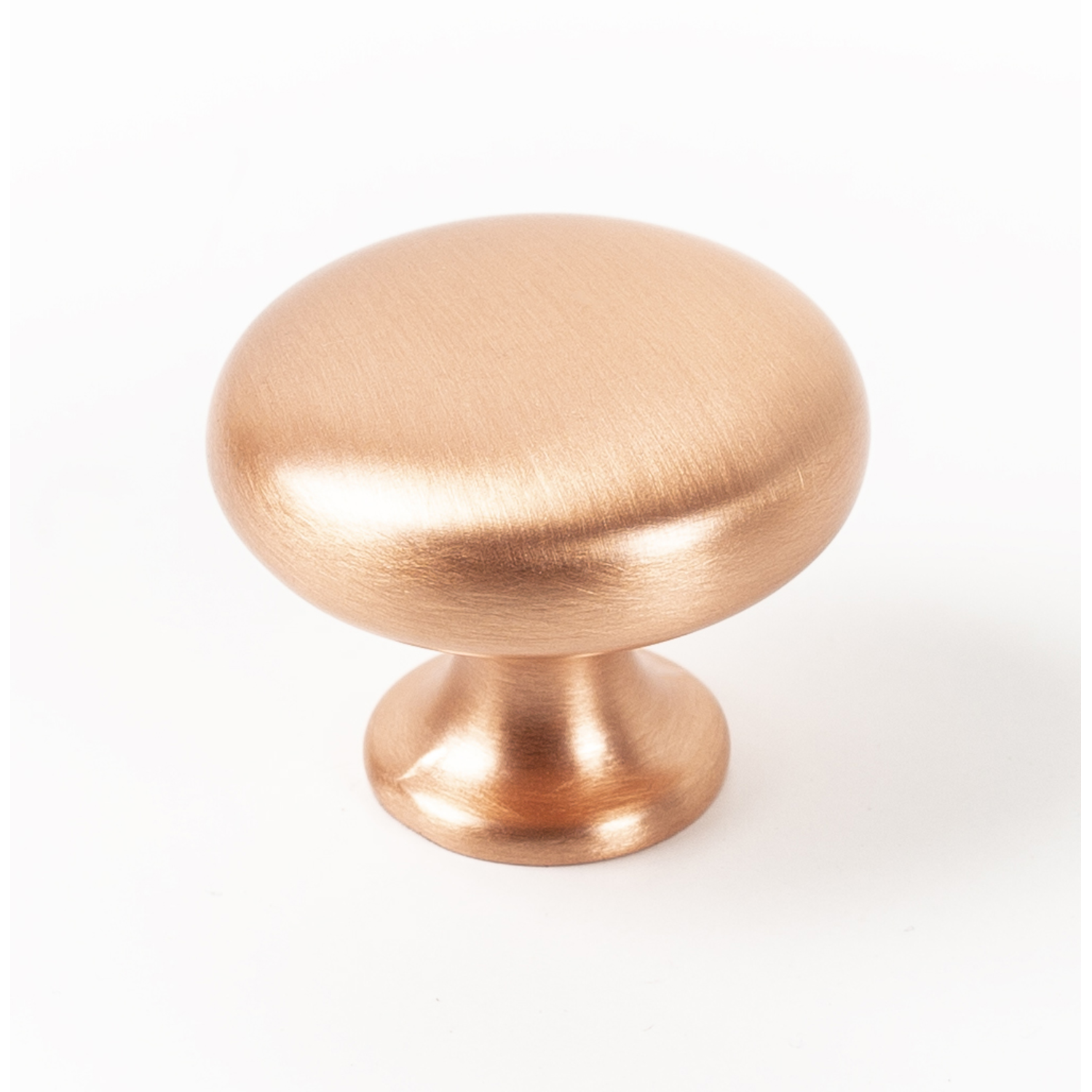 Bouton DUKE Ø31.4 zamac brossé cuivre