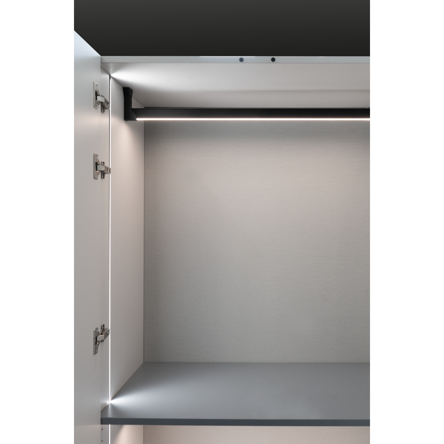 Deur IR-Sensor dubbel 24V EDC zwart