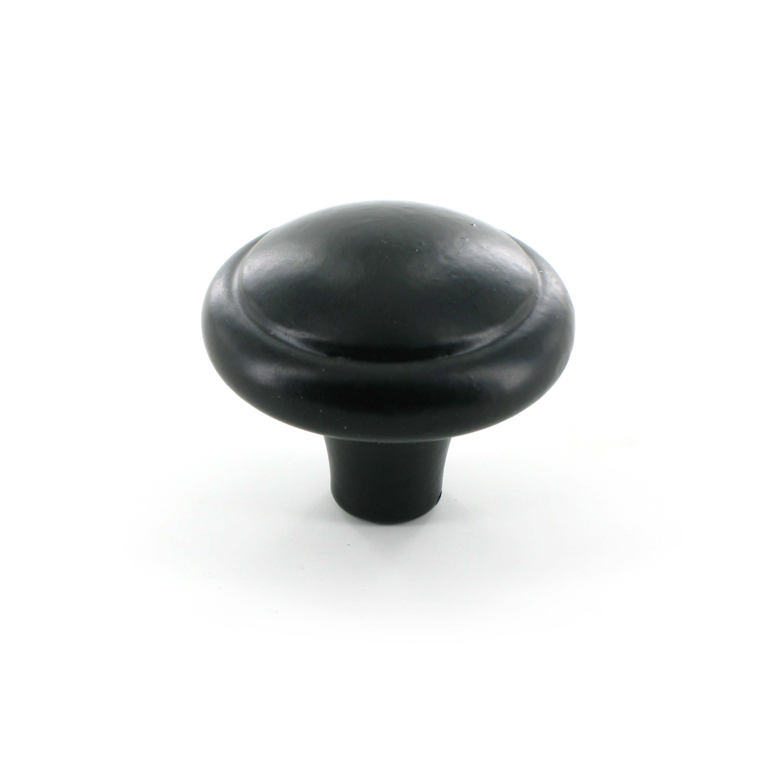 Bouton snowdon fonte noir d38mm 
