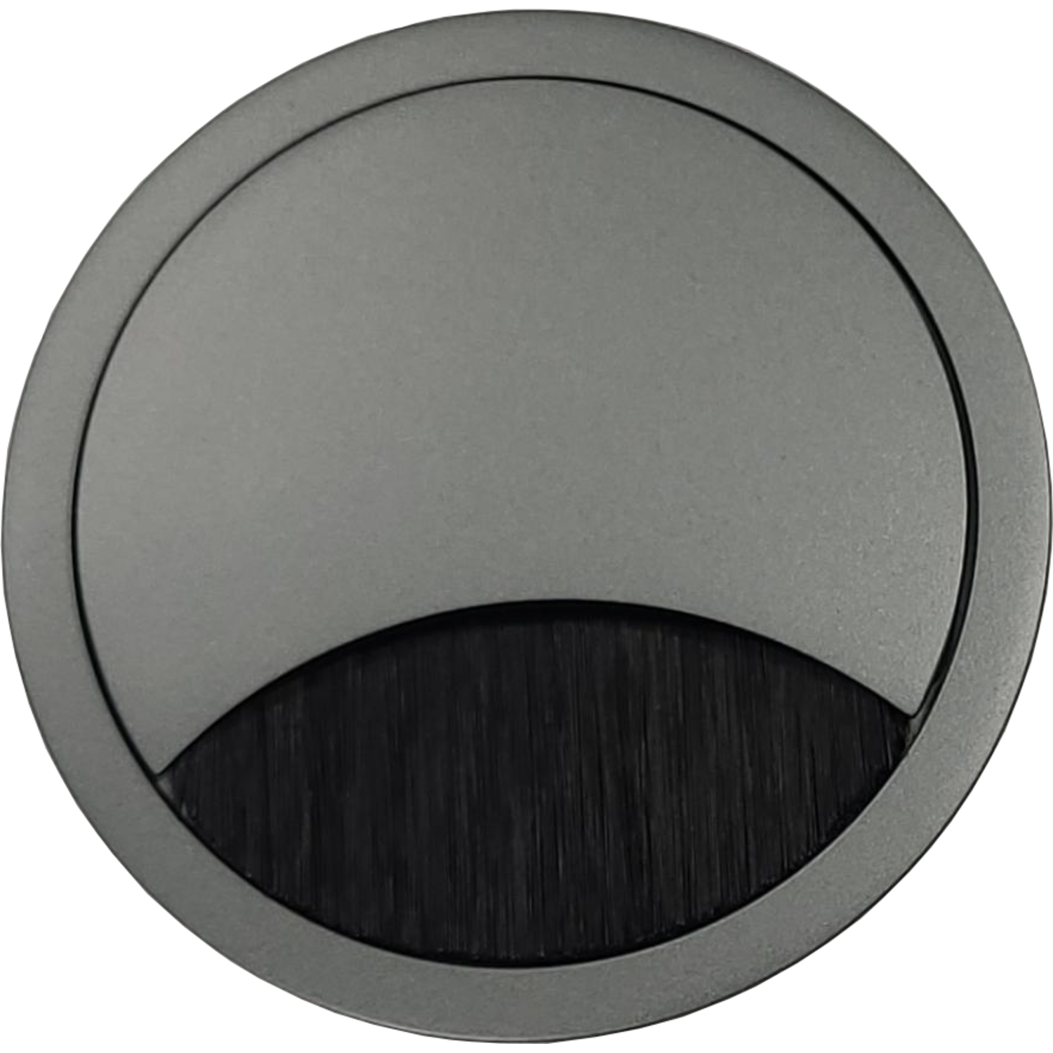 Passe cable Exit R zamak anthracite laqué d:80mm 