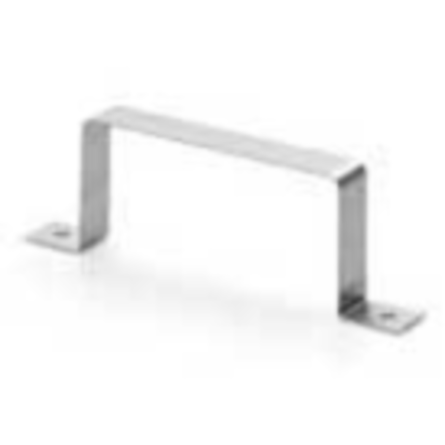 Support de montage pour conduits plat 100mm  