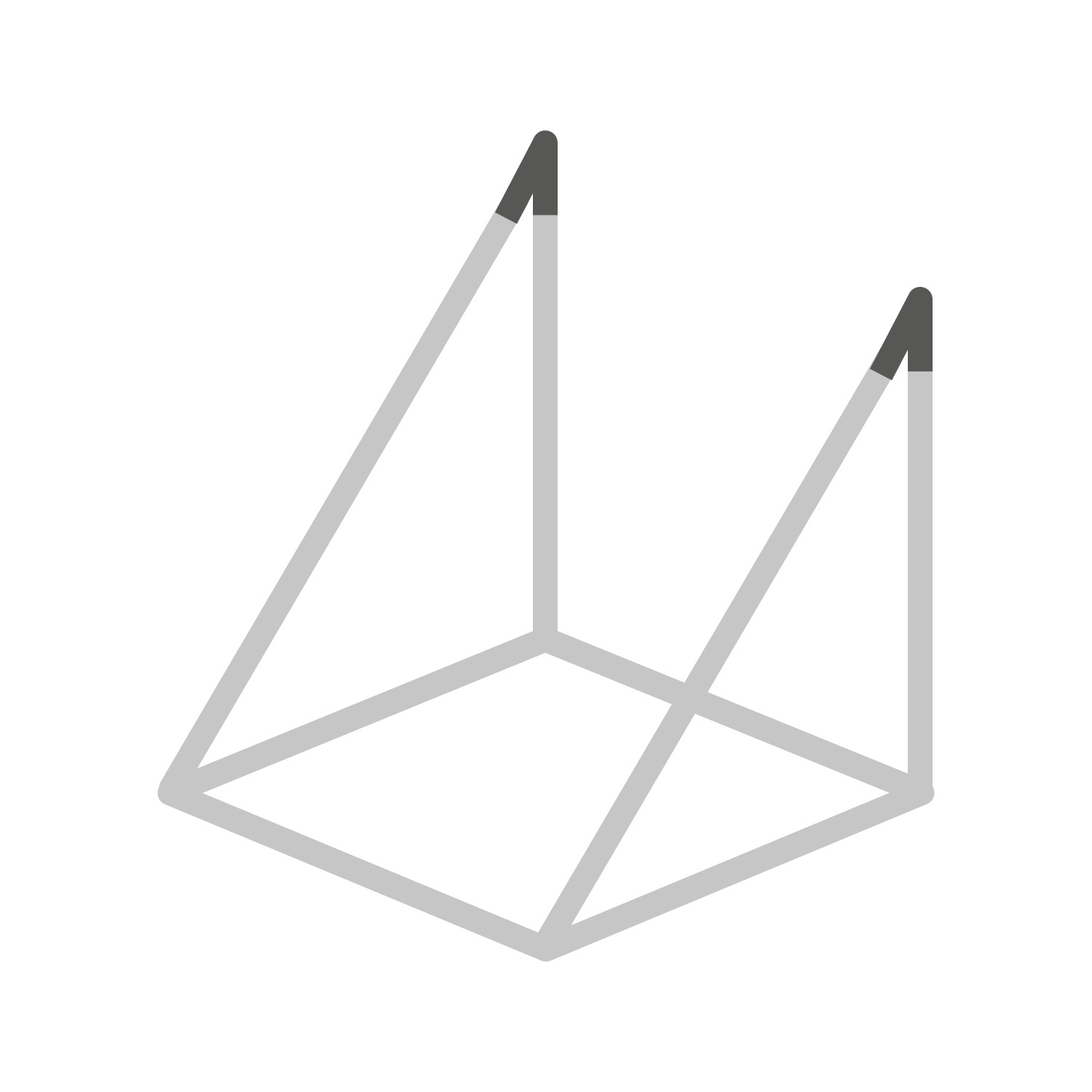 Cadro Nœud flexible 360° noir mat