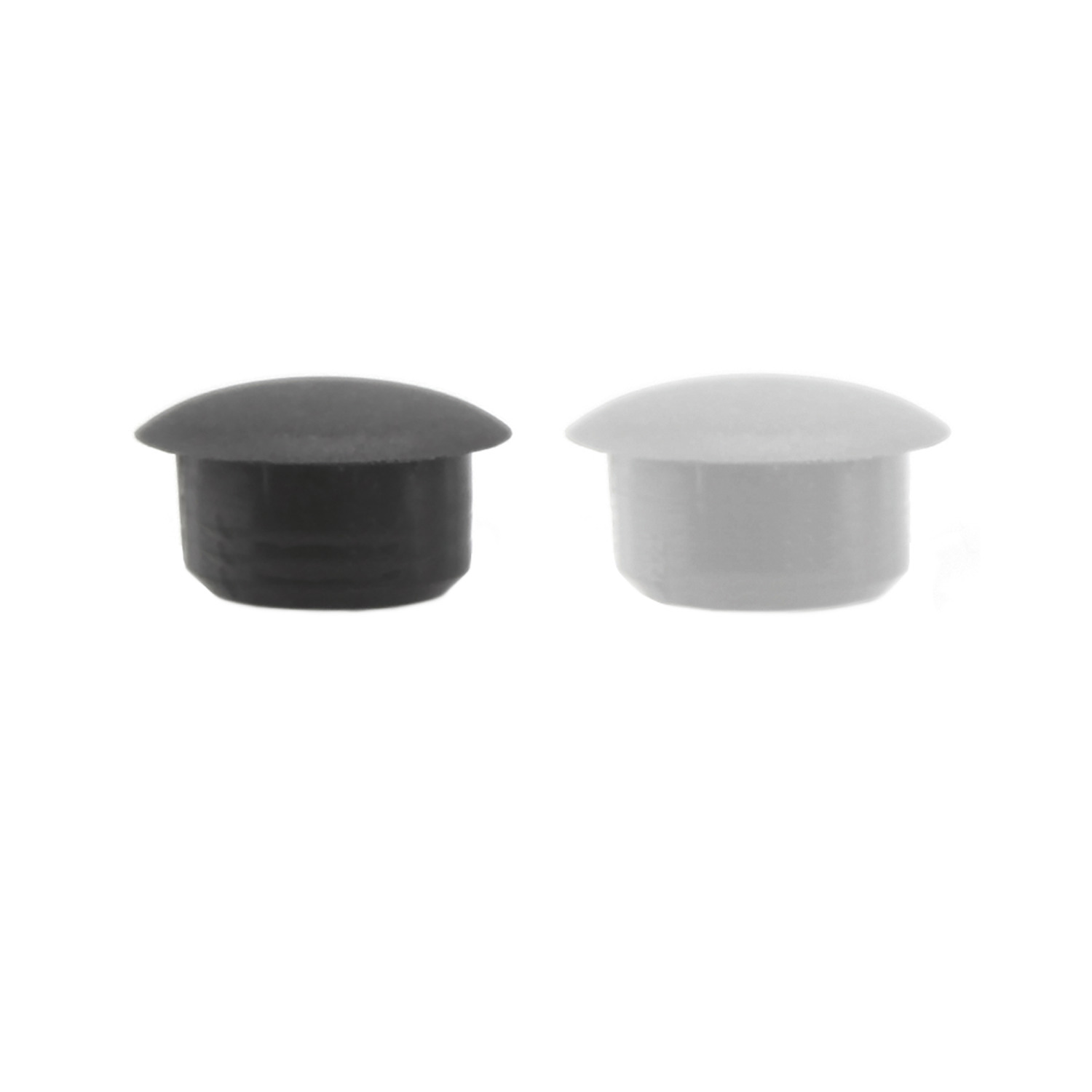Cadro Cache Ø 10 mm pour fixation murale directe gris