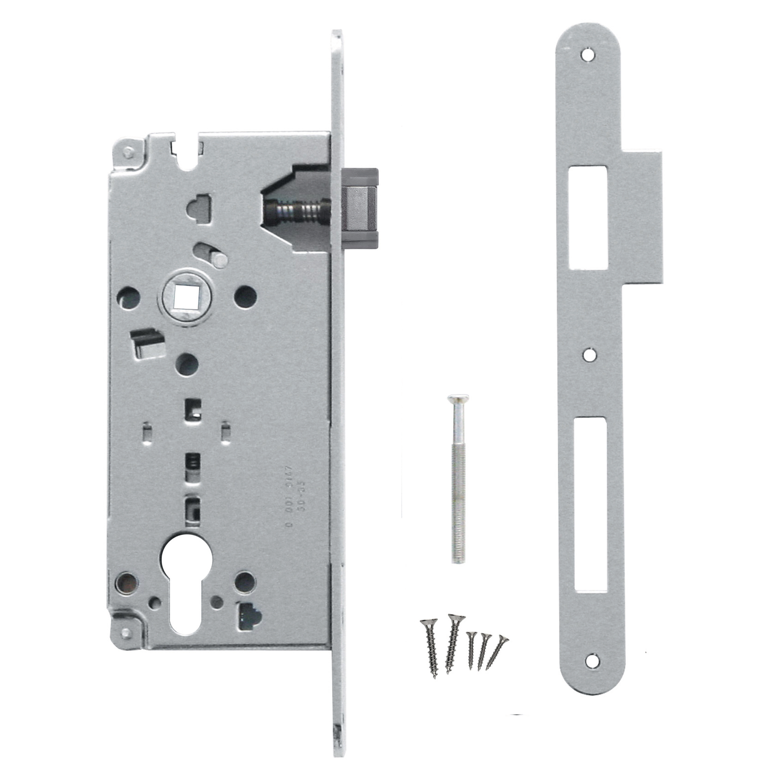 Slot AGB nikkel cylinder 85mm +tegenplaat Small recht