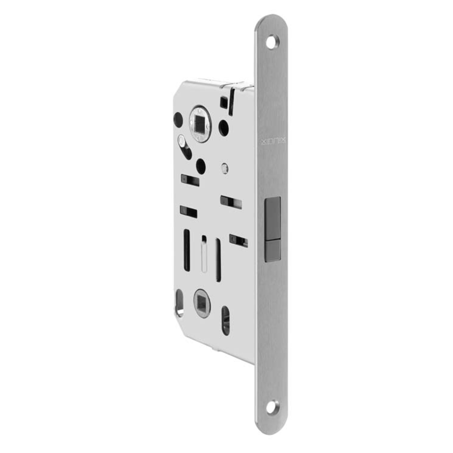 Serrure magnétique  50mm wc chrome mat 190x22mm  sans contre-plaque