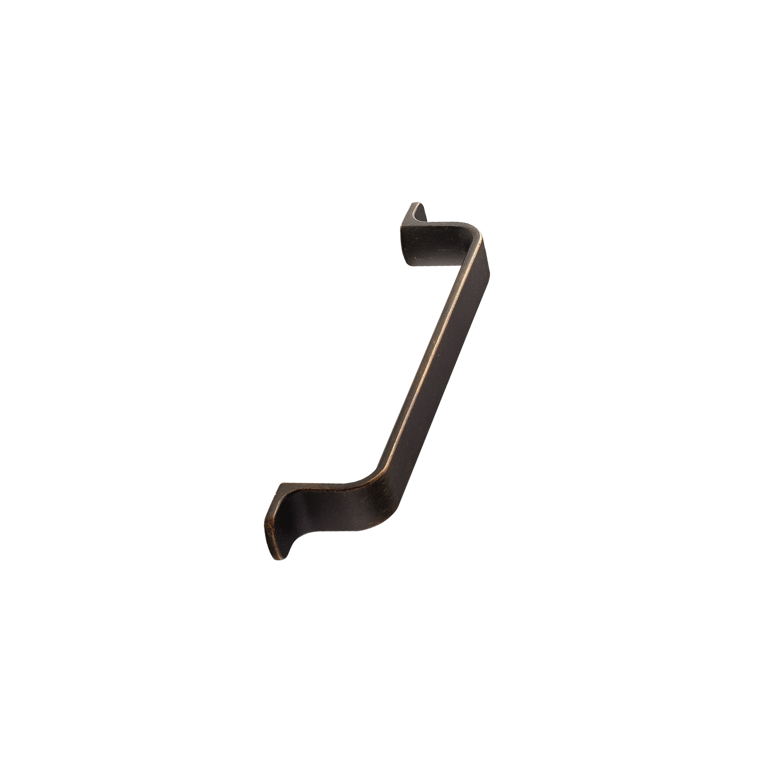 Greep rio ba128 l164 zamak antiek bruin