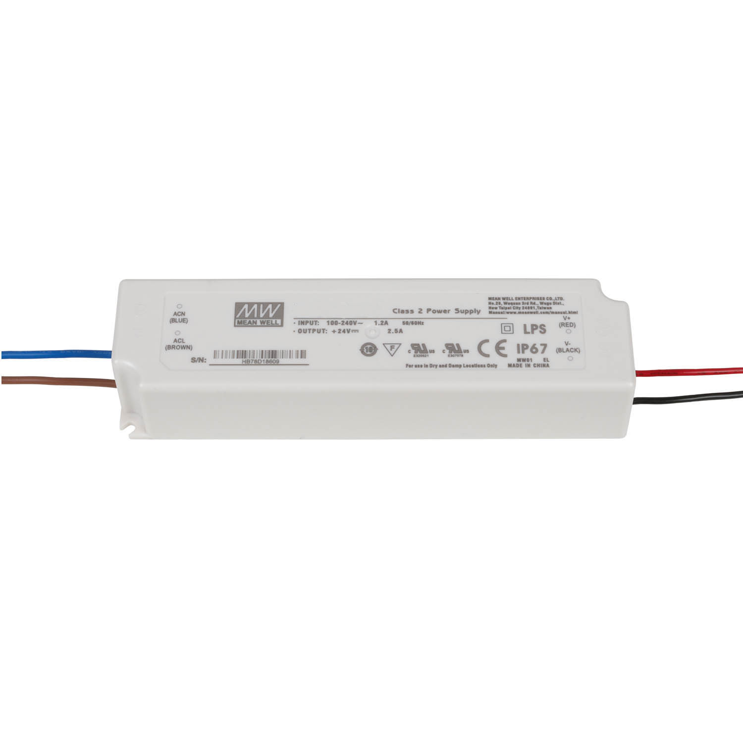 Proled ECO II led voeding 24V 100W 190x52x37mm
